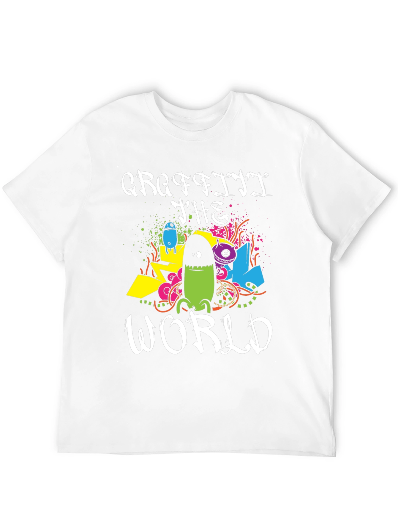 Graffiti the World Graphic Tee