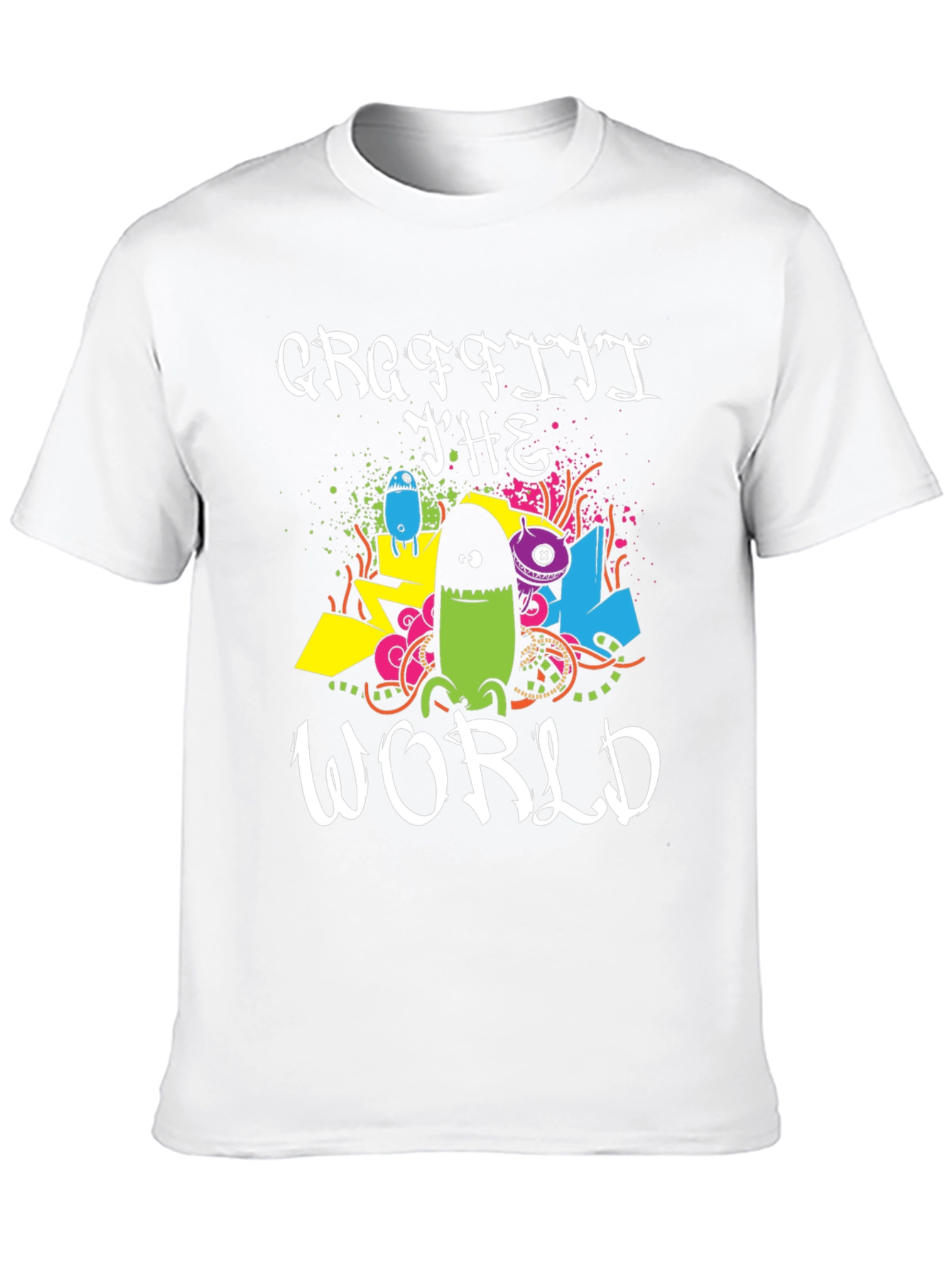 Graffiti the World Graphic Tee