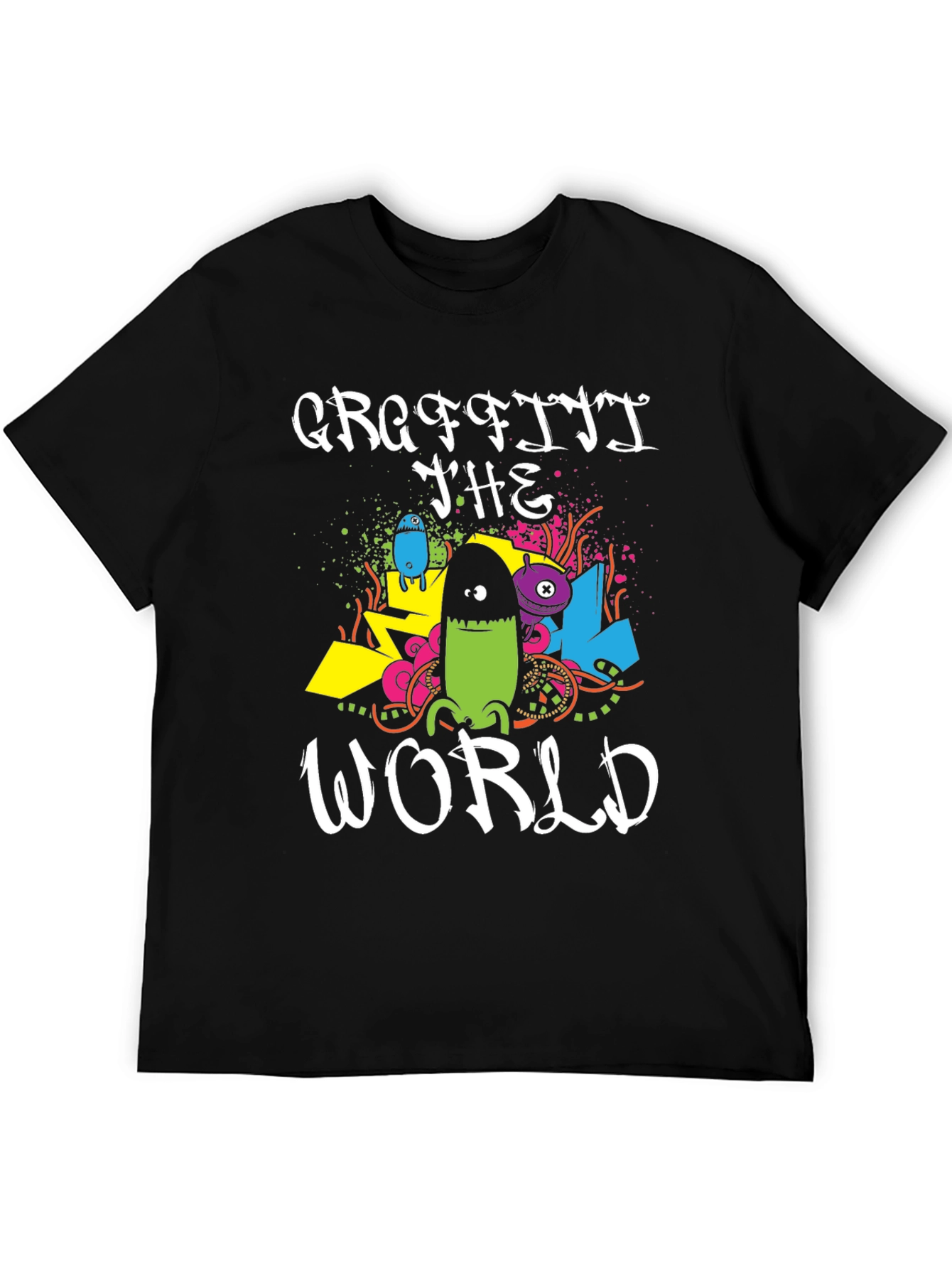 Graffiti the World Graphic Tee