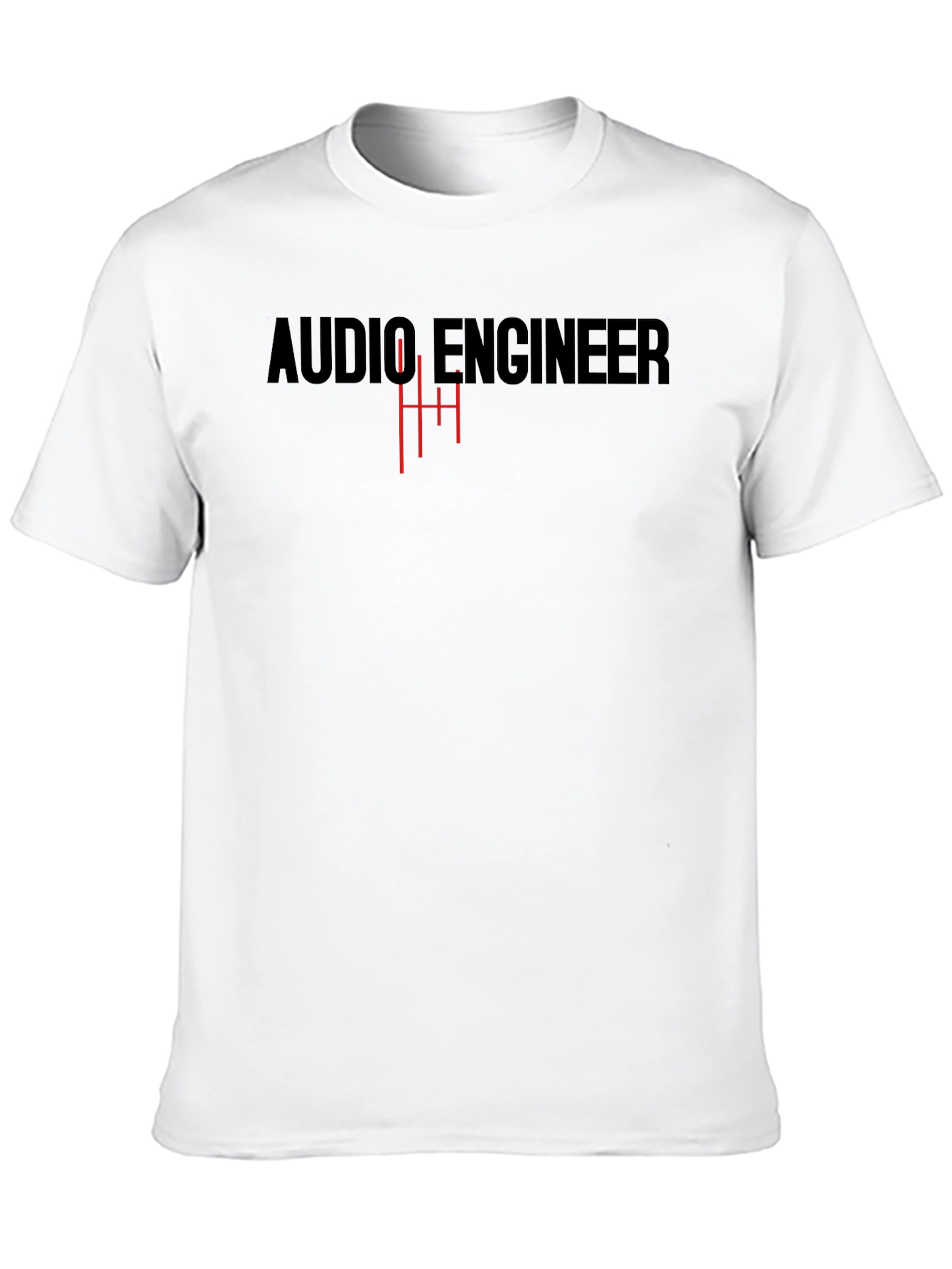 Audio Engineer T-Shirt - Black Tee