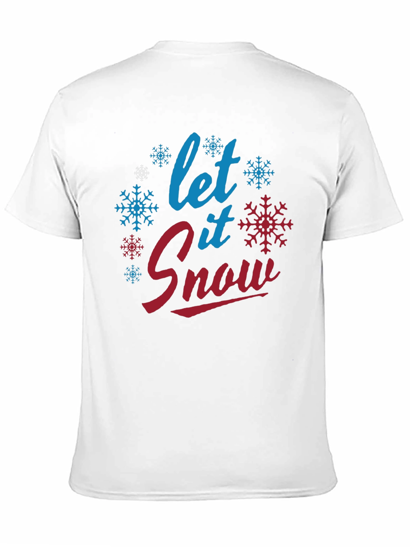 Let it Snow Christmas Holiday Graphic T-Shirt