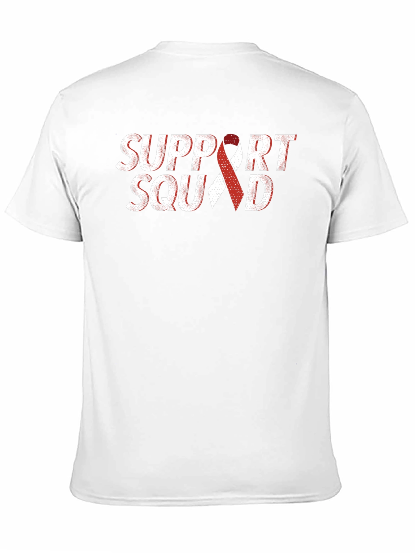 Support Squad Awareness Ribbon Graphic T-Shirt