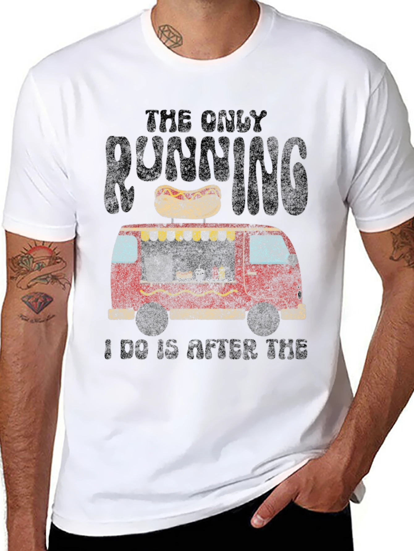 Funny Hot Dog Food Truck T-Shirt