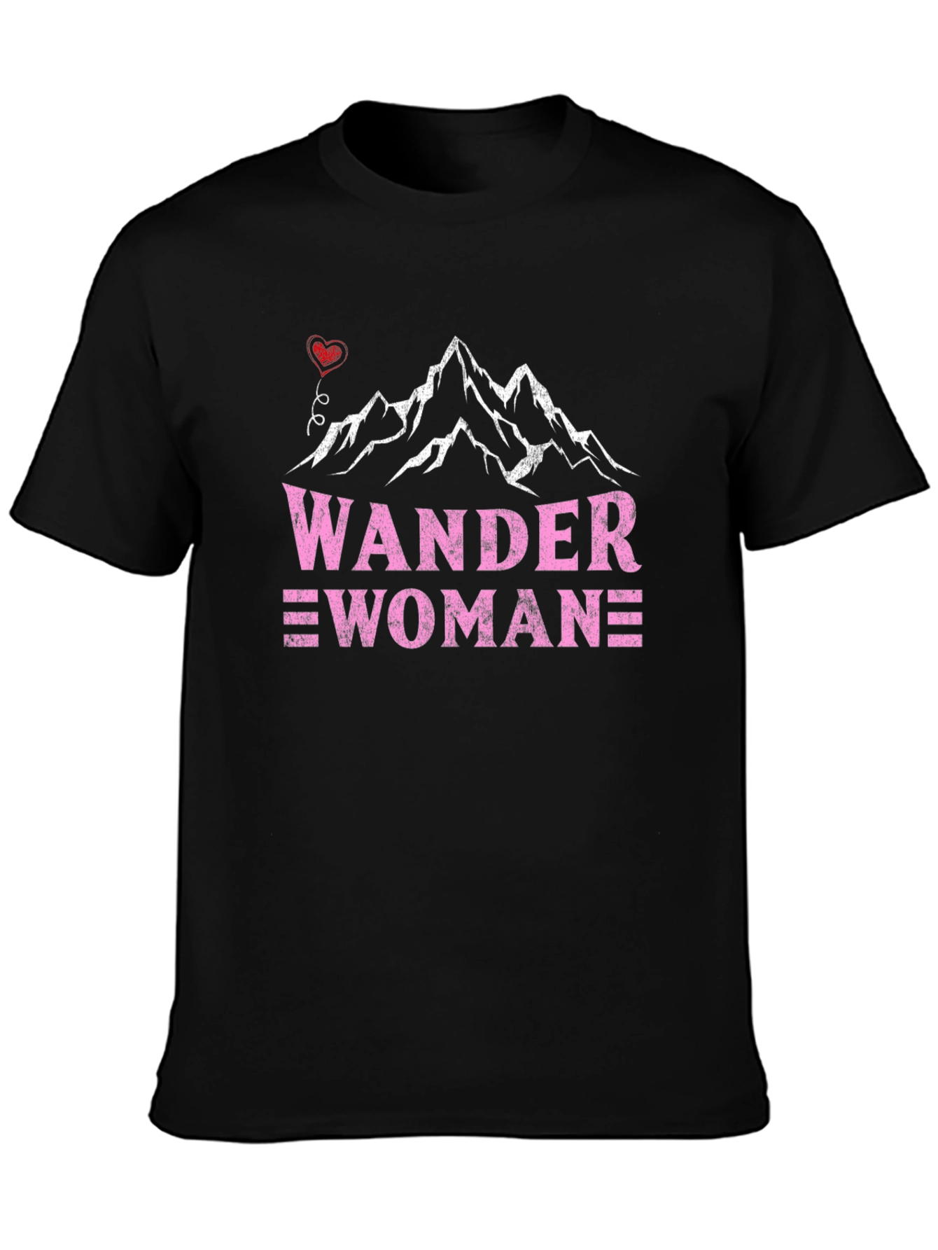 Wander Woman Graphic T-Shirt - Black