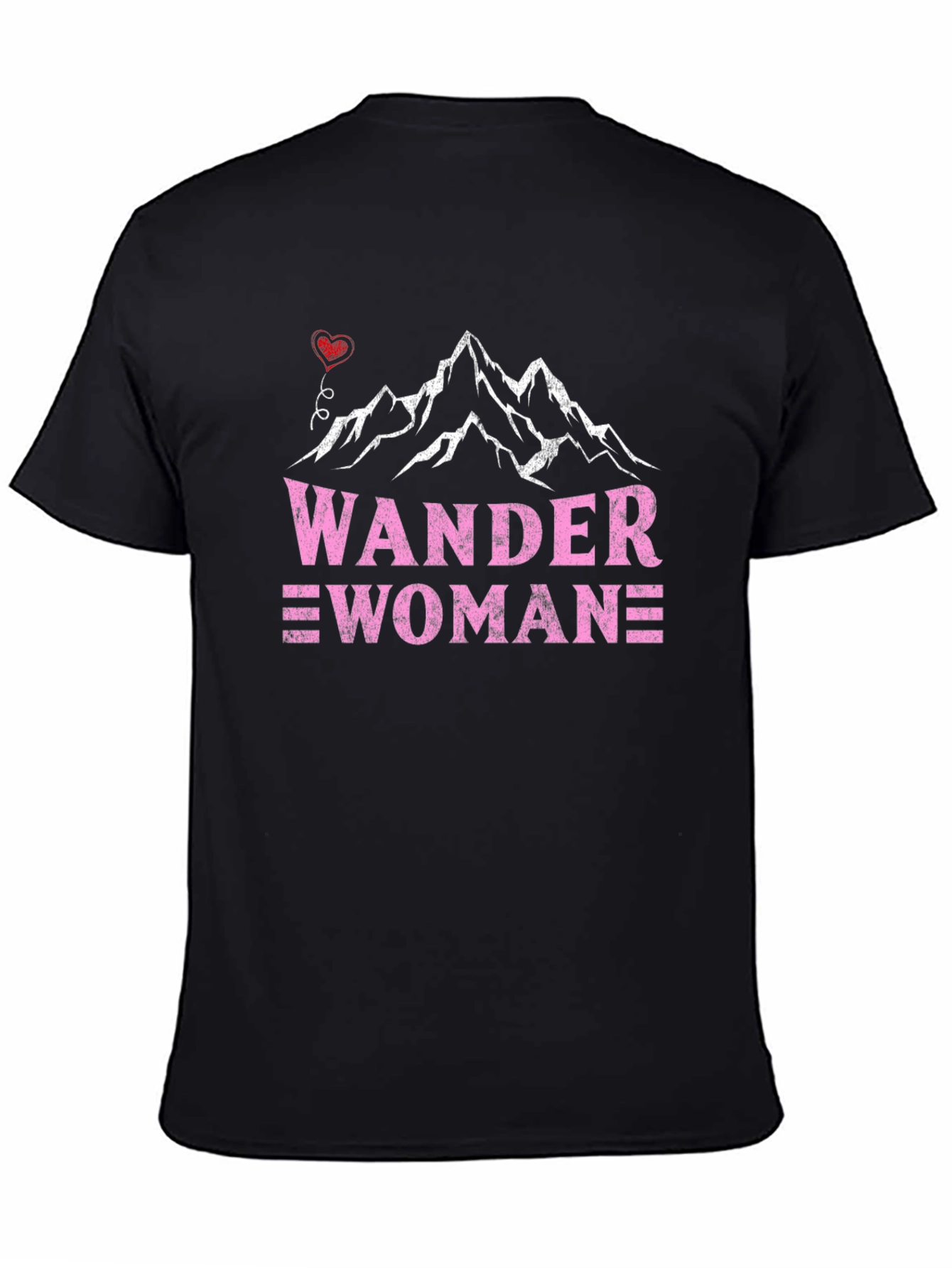 Wander Woman Graphic T-Shirt - Black