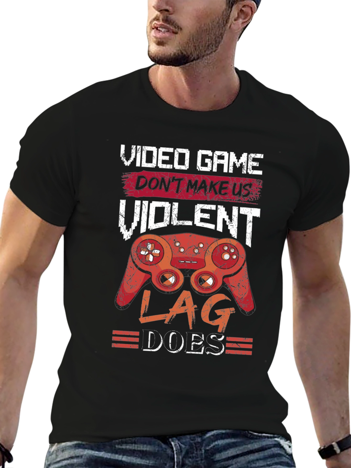 Video Game T-Shirt: Violent Lag Does