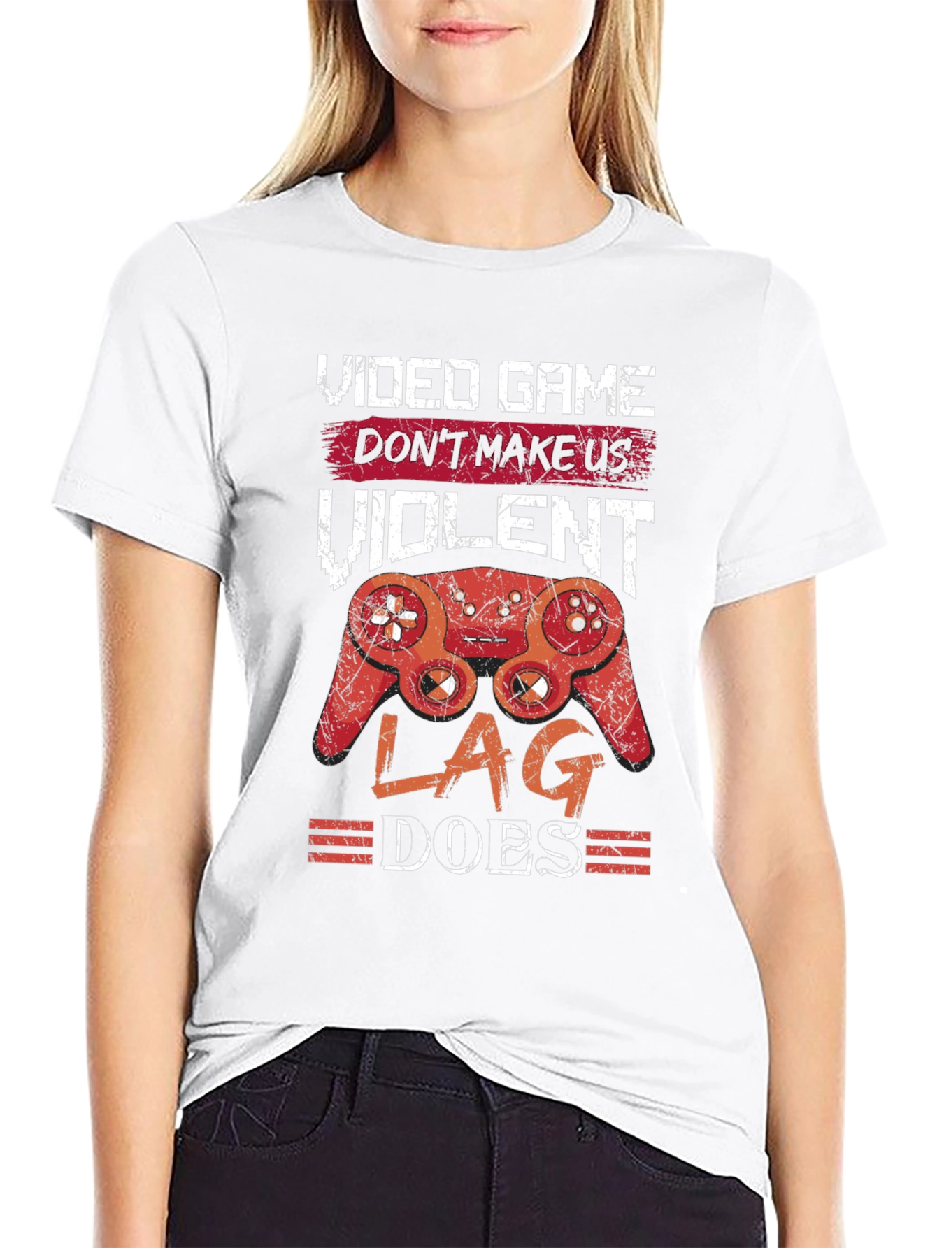 Video Game T-Shirt: Violent Lag Does