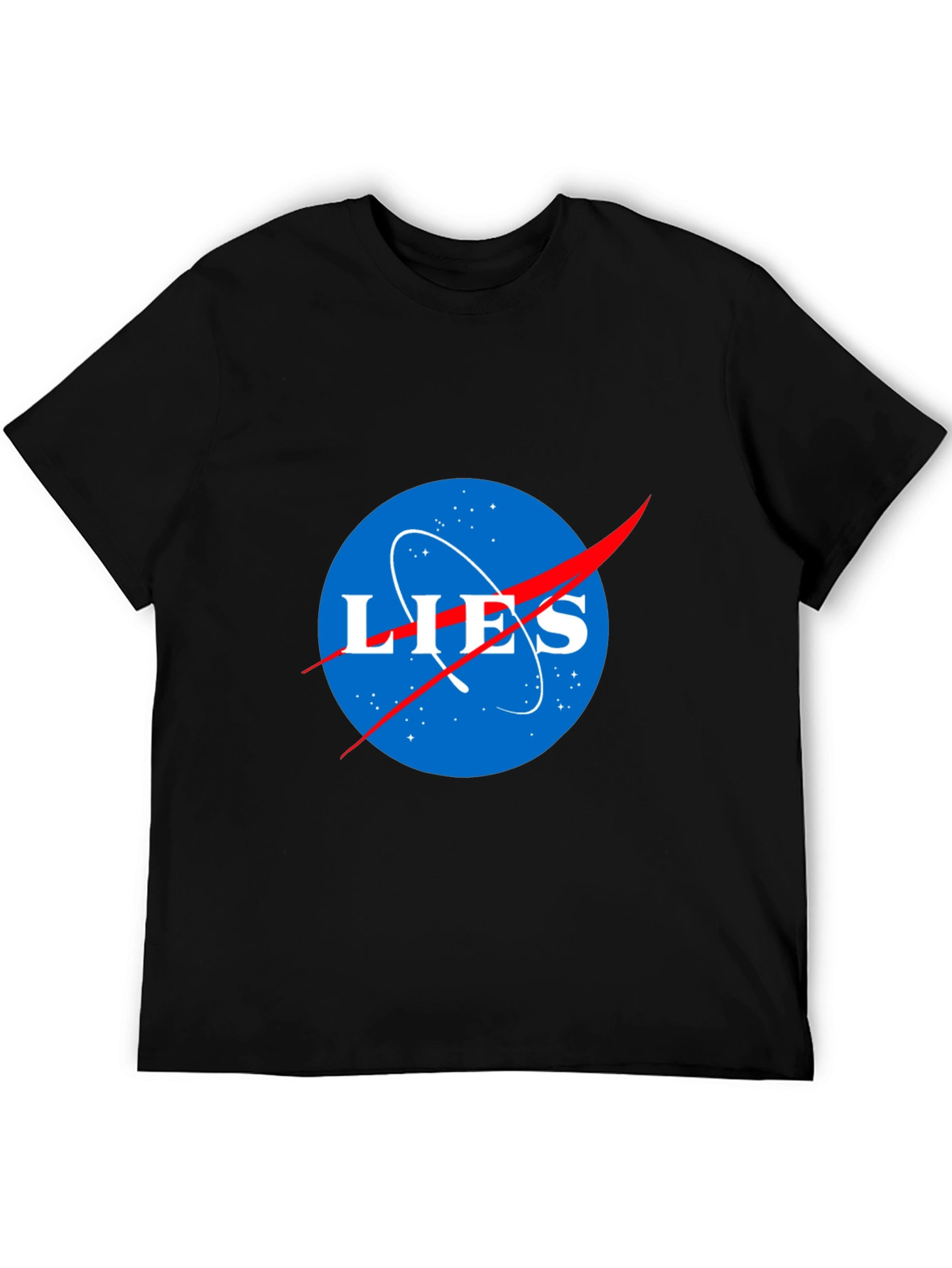 NASA Lies T-Shirt - Funny Conspiracy Graphic Tee