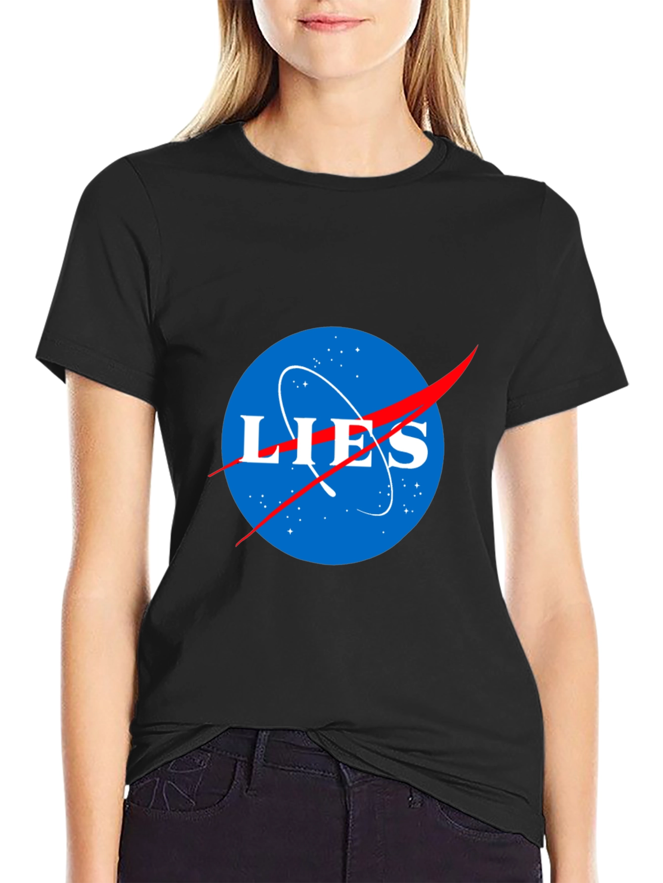 NASA Lies T-Shirt - Funny Conspiracy Graphic Tee