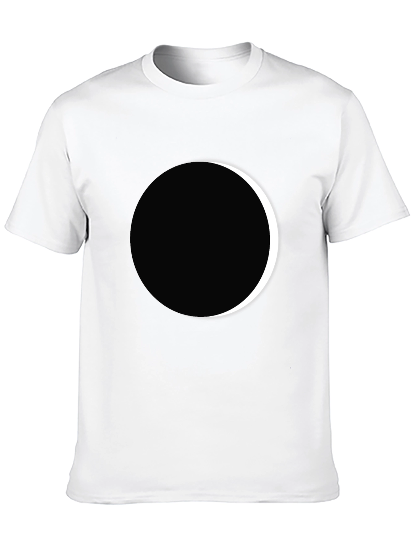 Eclipse Graphic Tee - Stylish Black T-Shirt