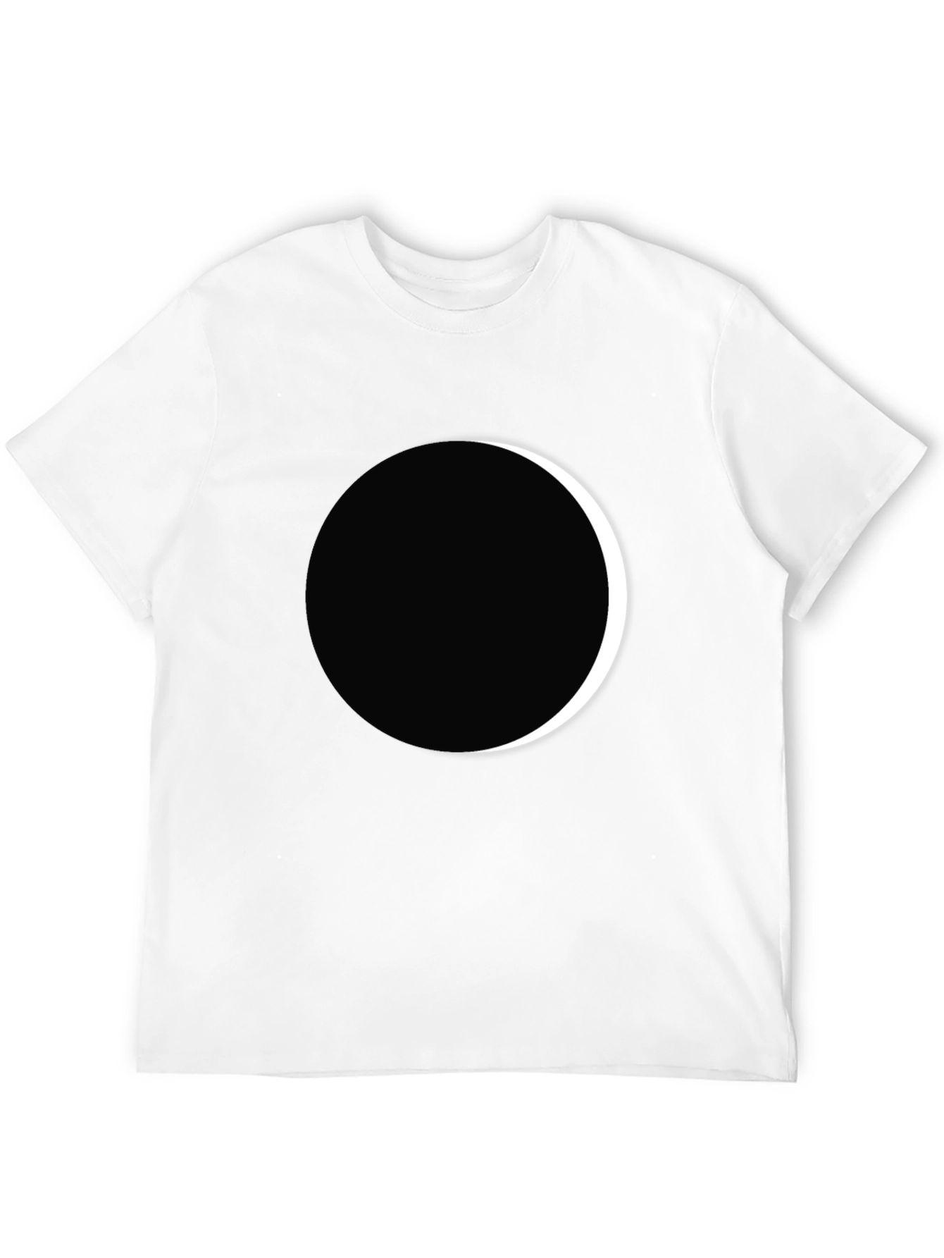Eclipse Graphic Tee - Stylish Black T-Shirt