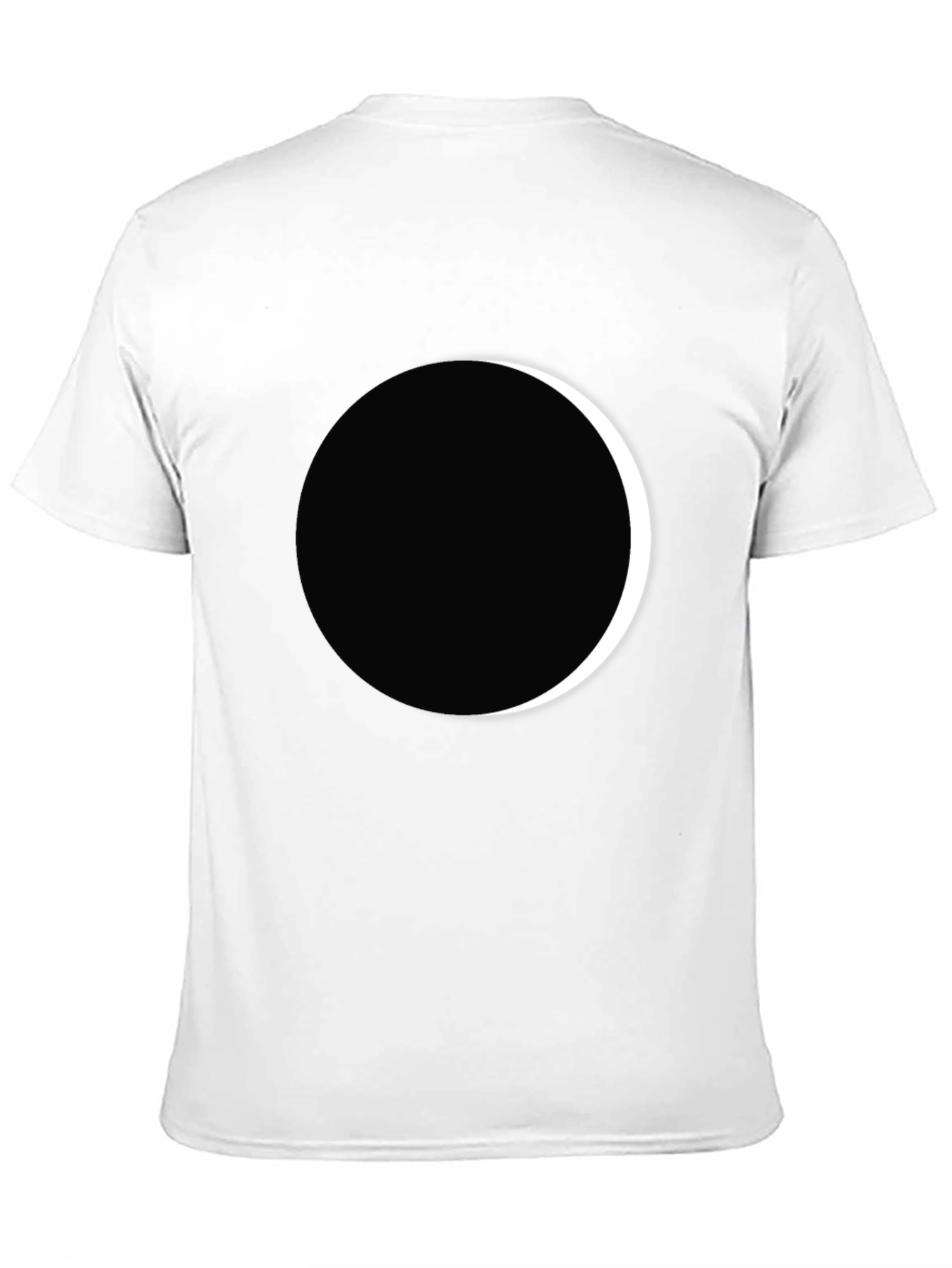 Eclipse Graphic Tee - Stylish Black T-Shirt