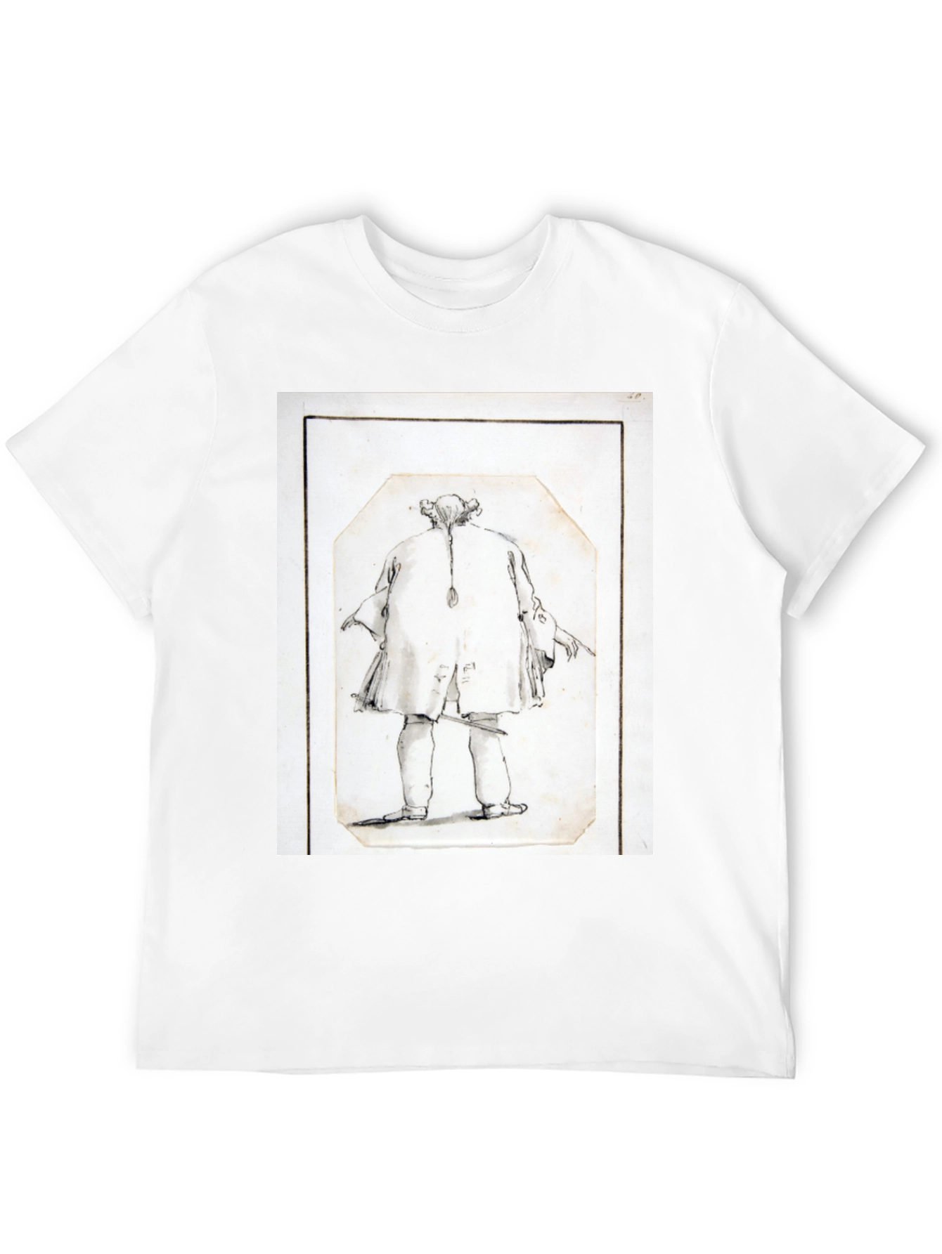 Sketch Art Graphic Tee