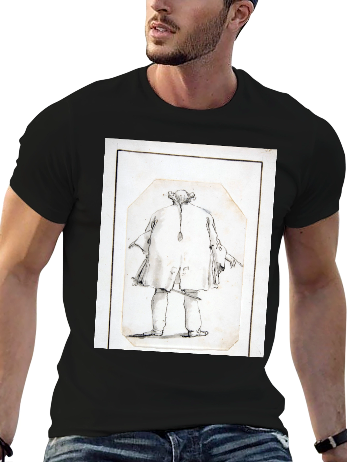 Sketch Art Graphic Tee