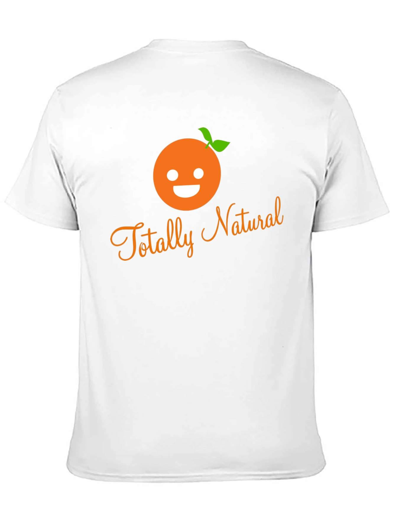 Totally Natural Orange Graphic T-Shirt