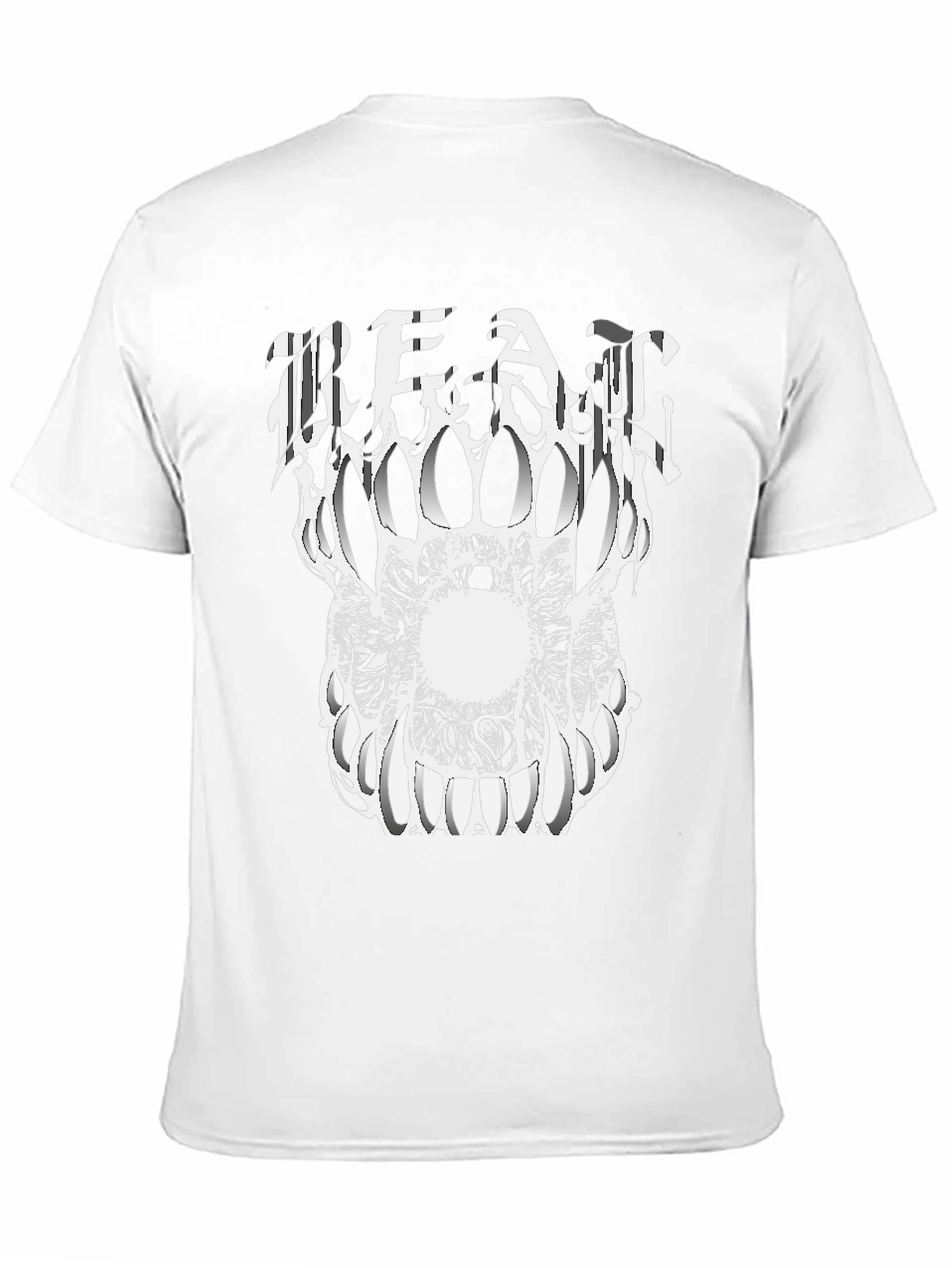 Surreal Graphic Print Black T-Shirt