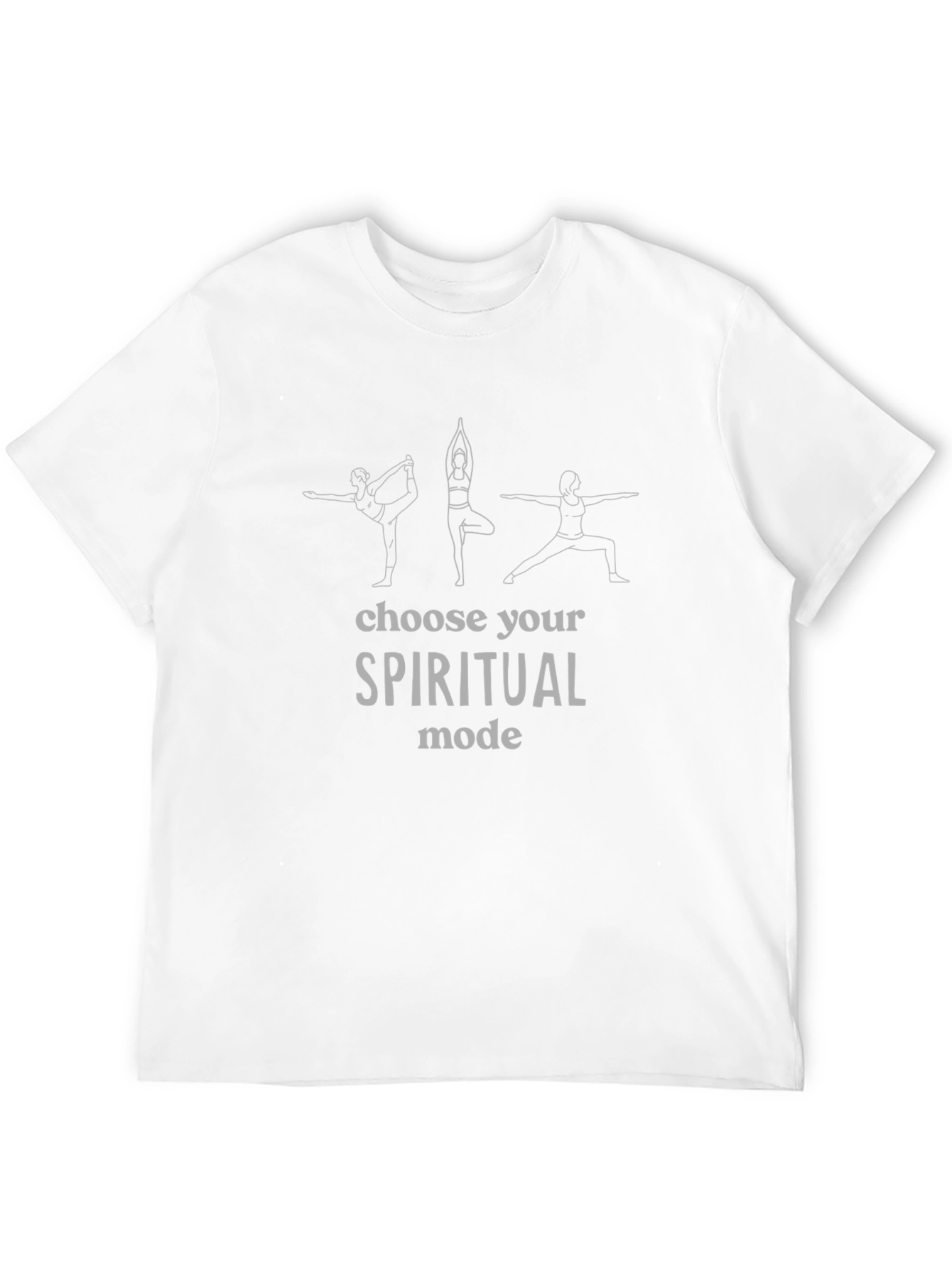 Spiritual Mode Yoga T-Shirt - Choose Your Pose!