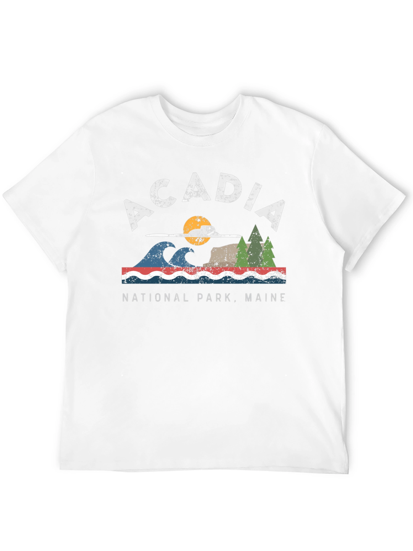 Acadia National Park Maine Graphic Tee