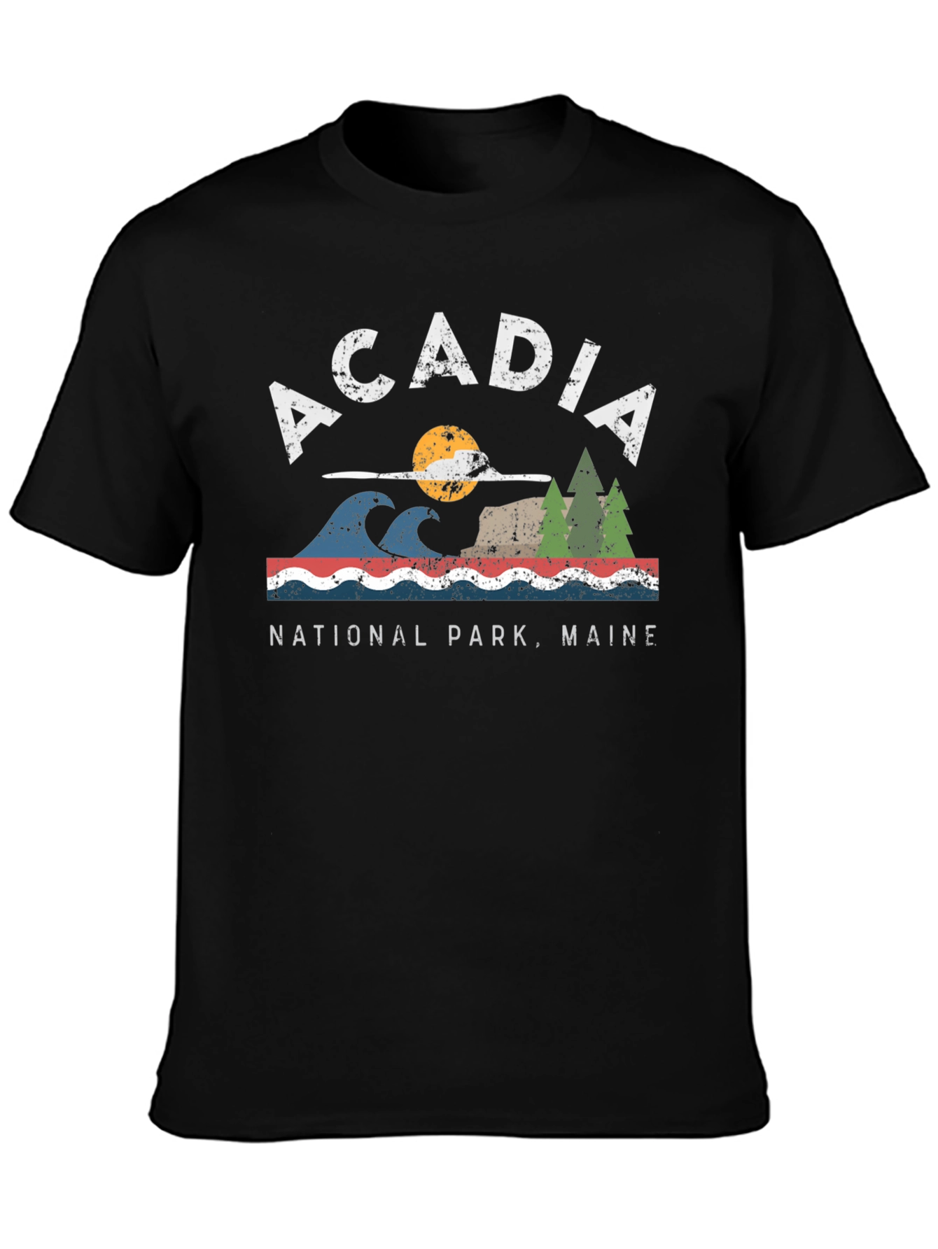 Acadia National Park Maine Graphic Tee