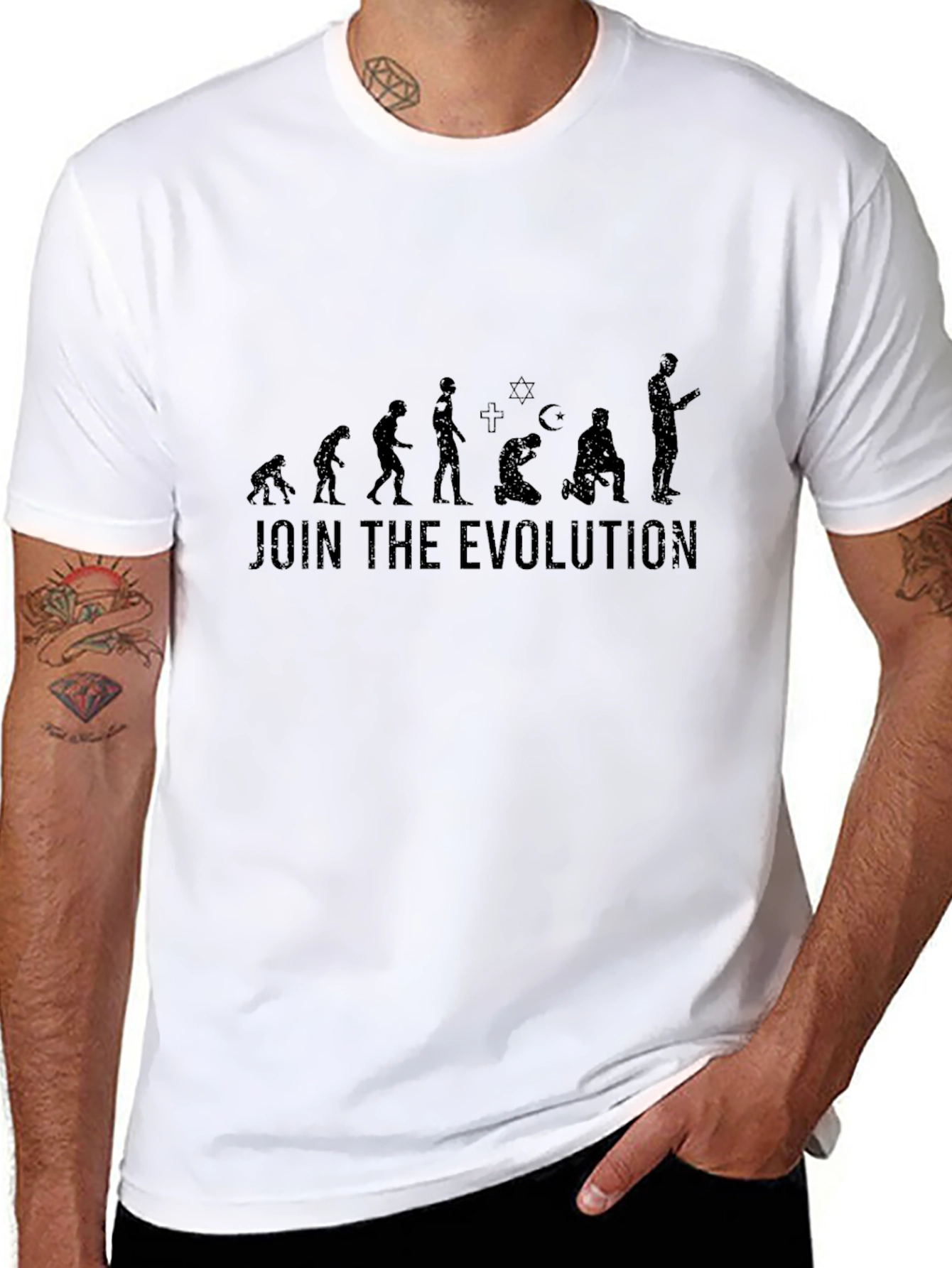 Join the Evolution Atheist T-Shirt