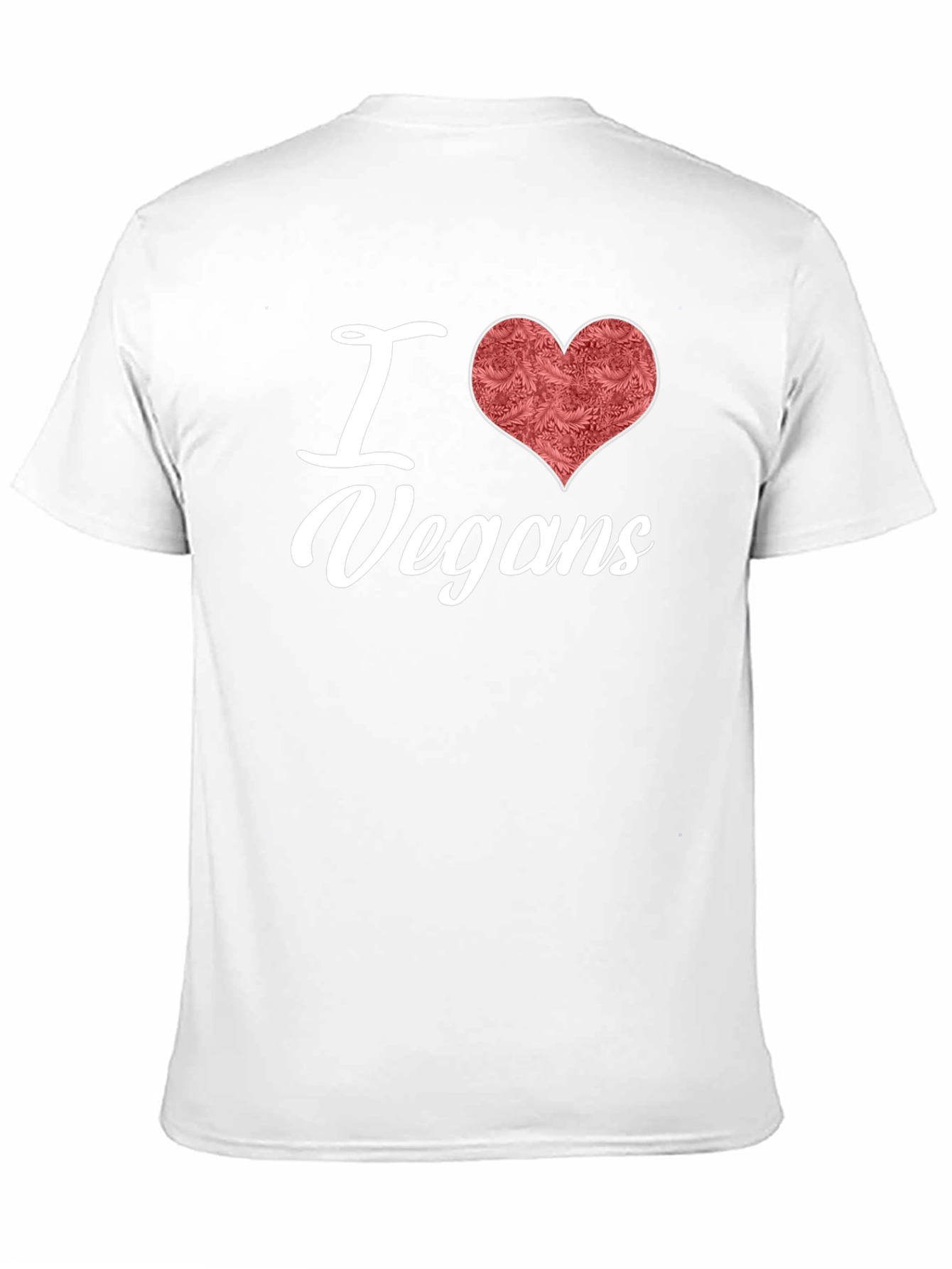 I Heart Vegans Graphic Tee - Black