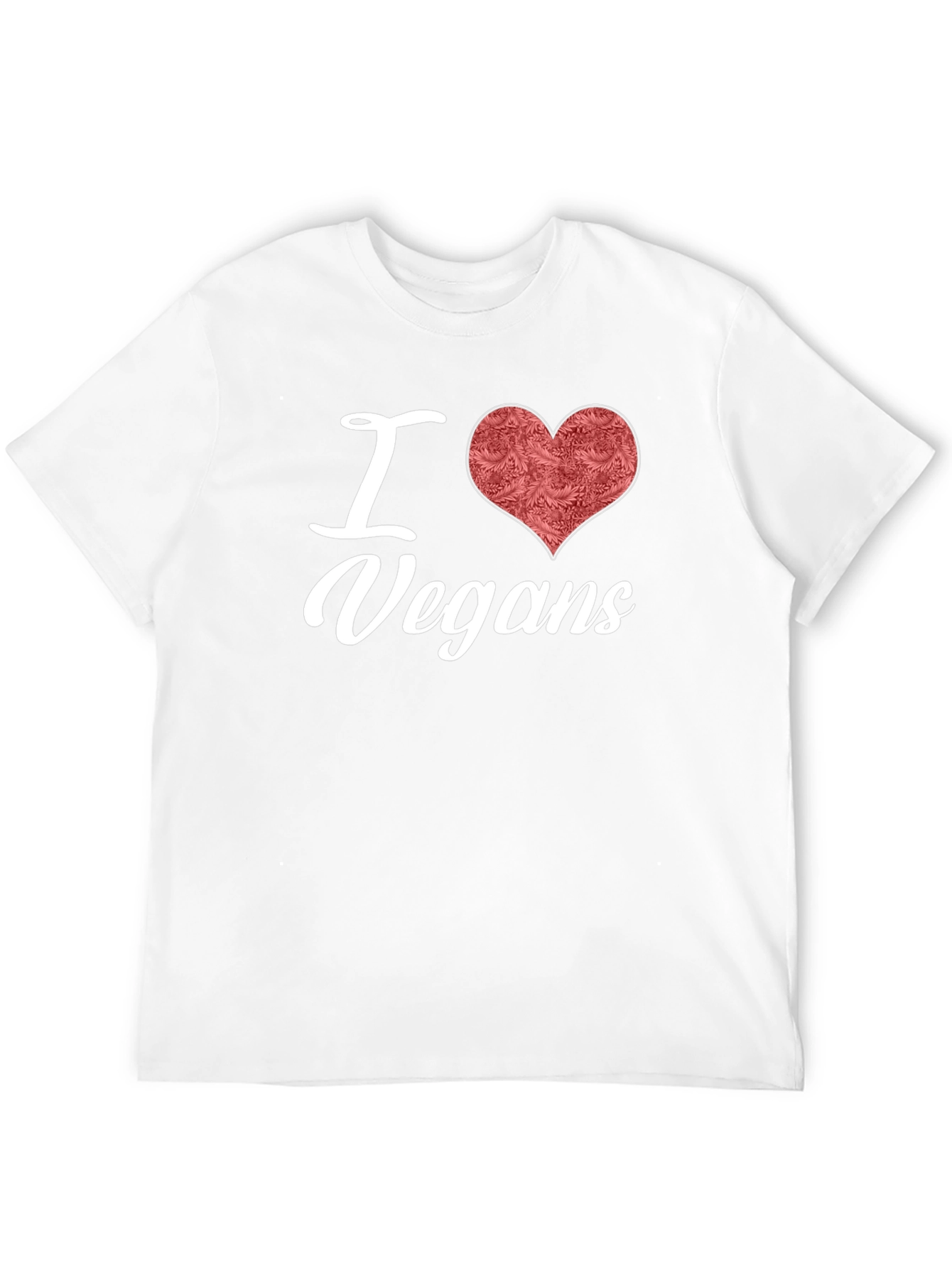 I Heart Vegans Graphic Tee - Black