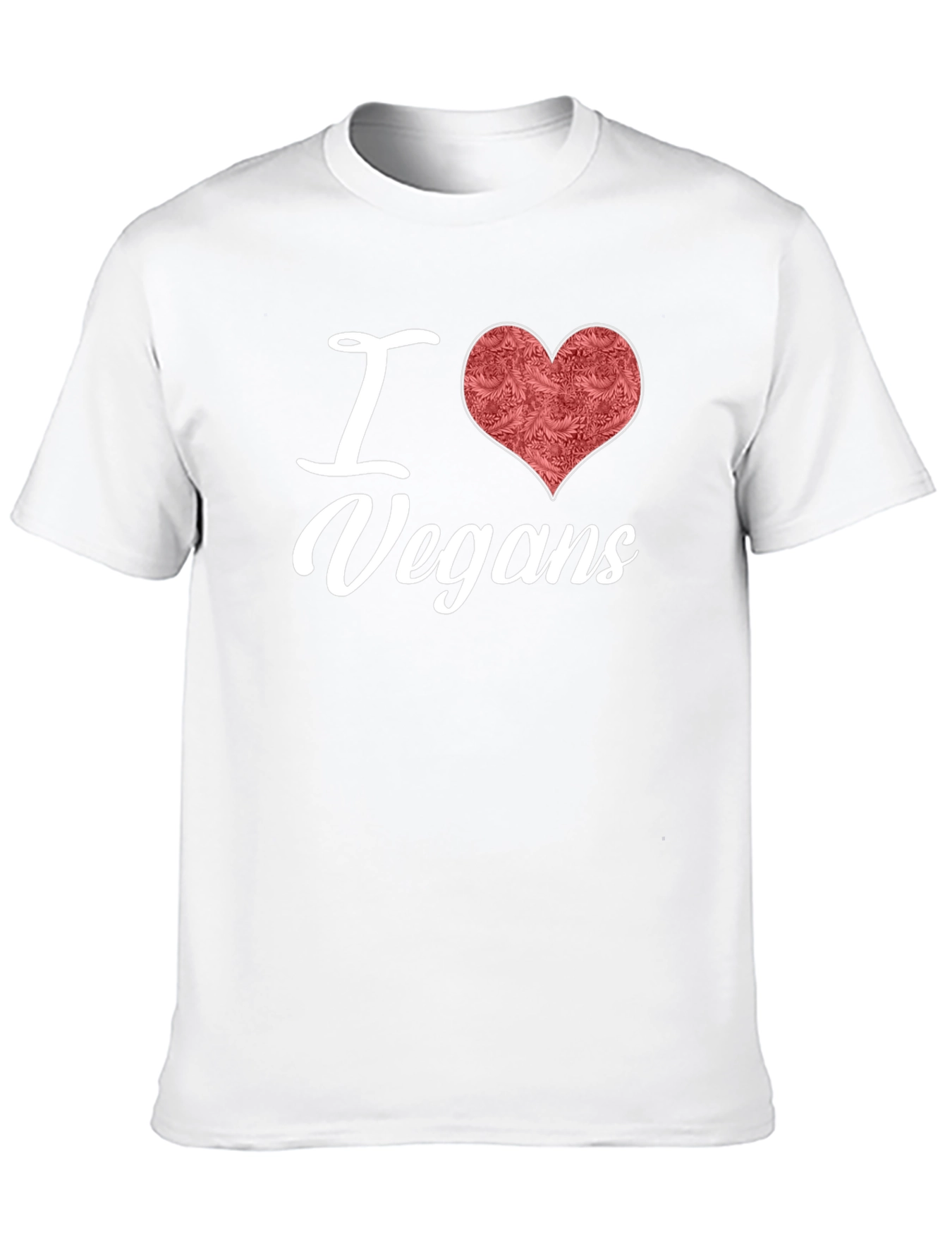I Heart Vegans Graphic Tee - Black