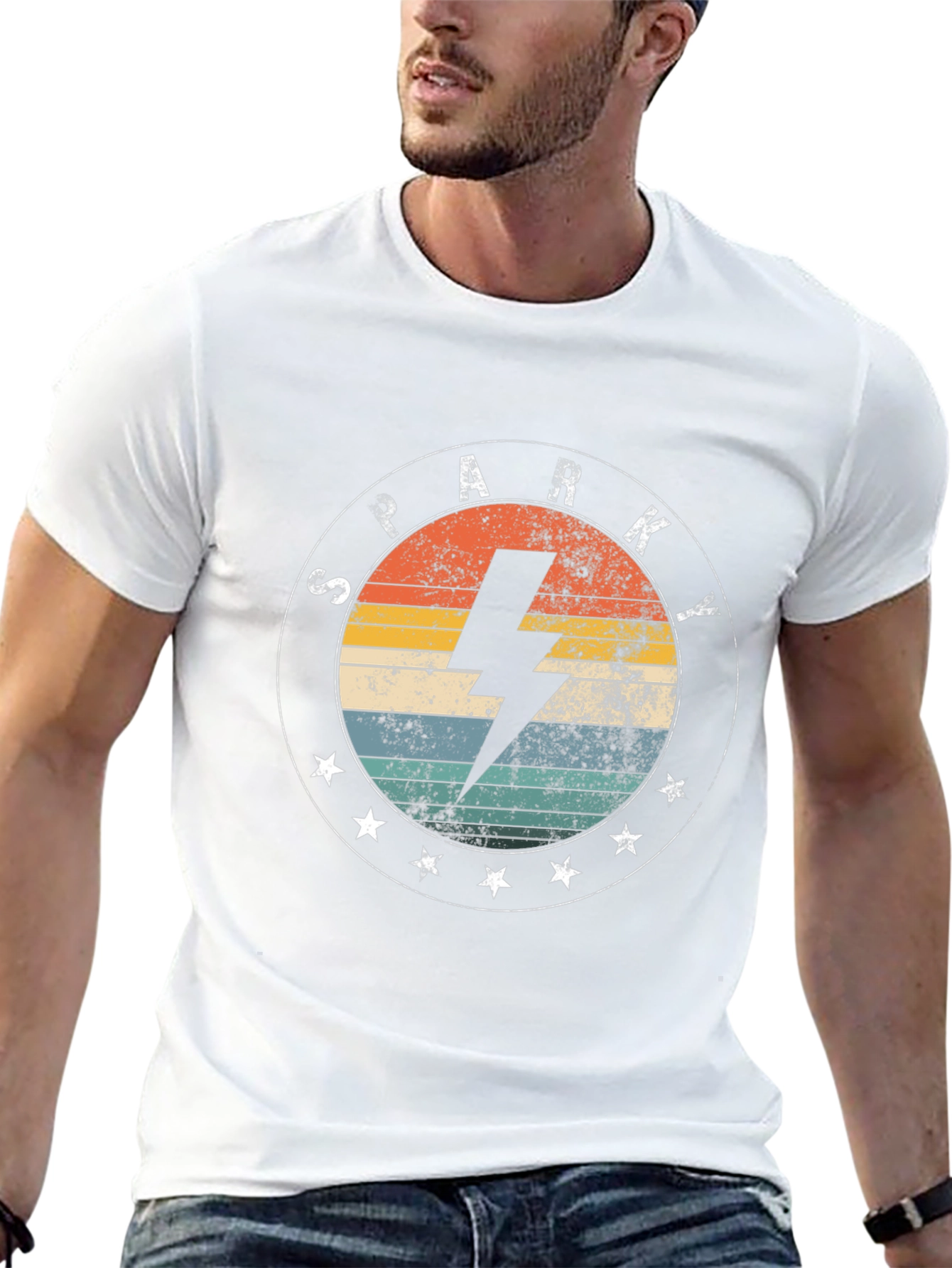 Retro Sparky Bolt Tee
