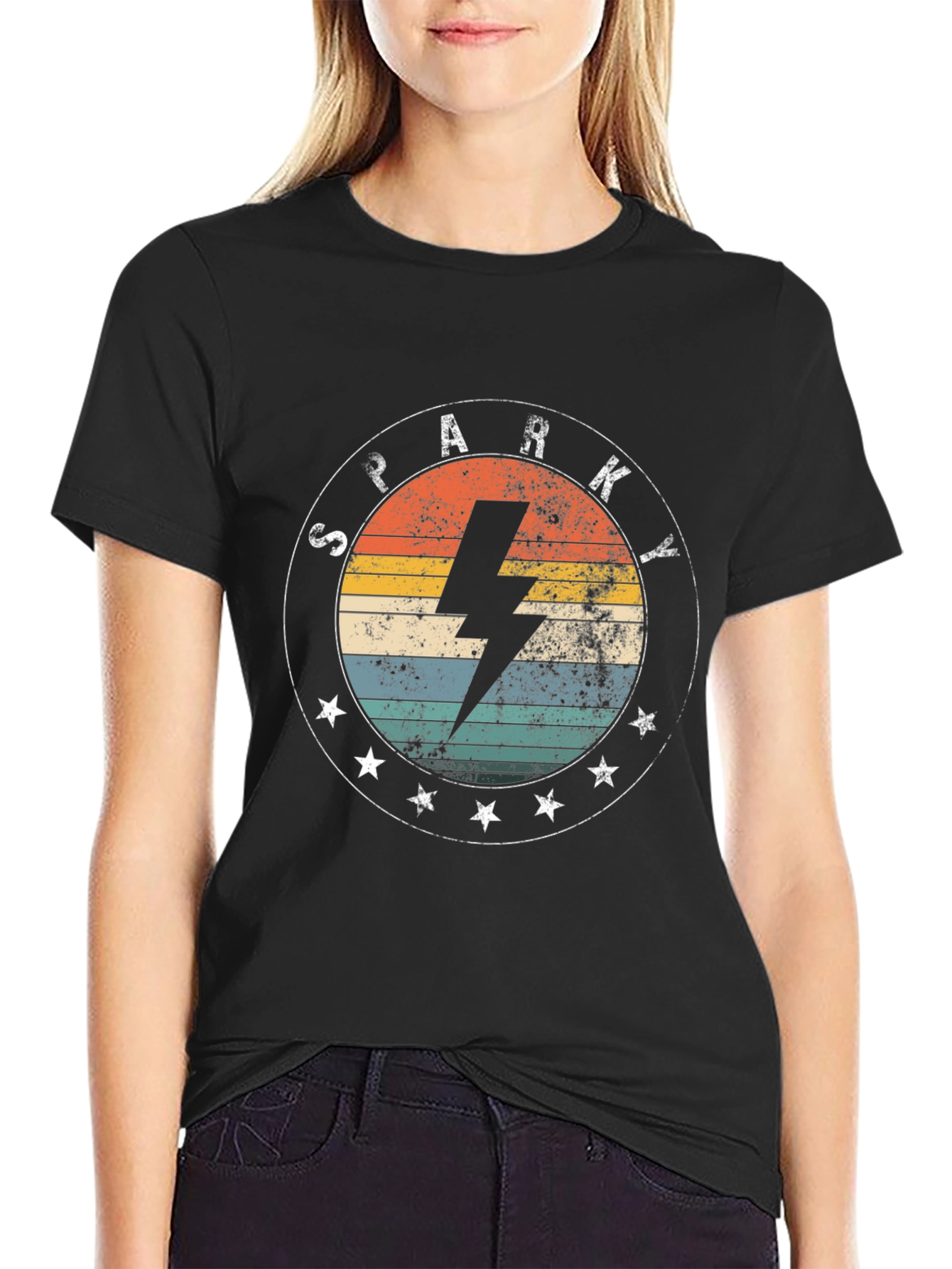 Retro Sparky Bolt Tee
