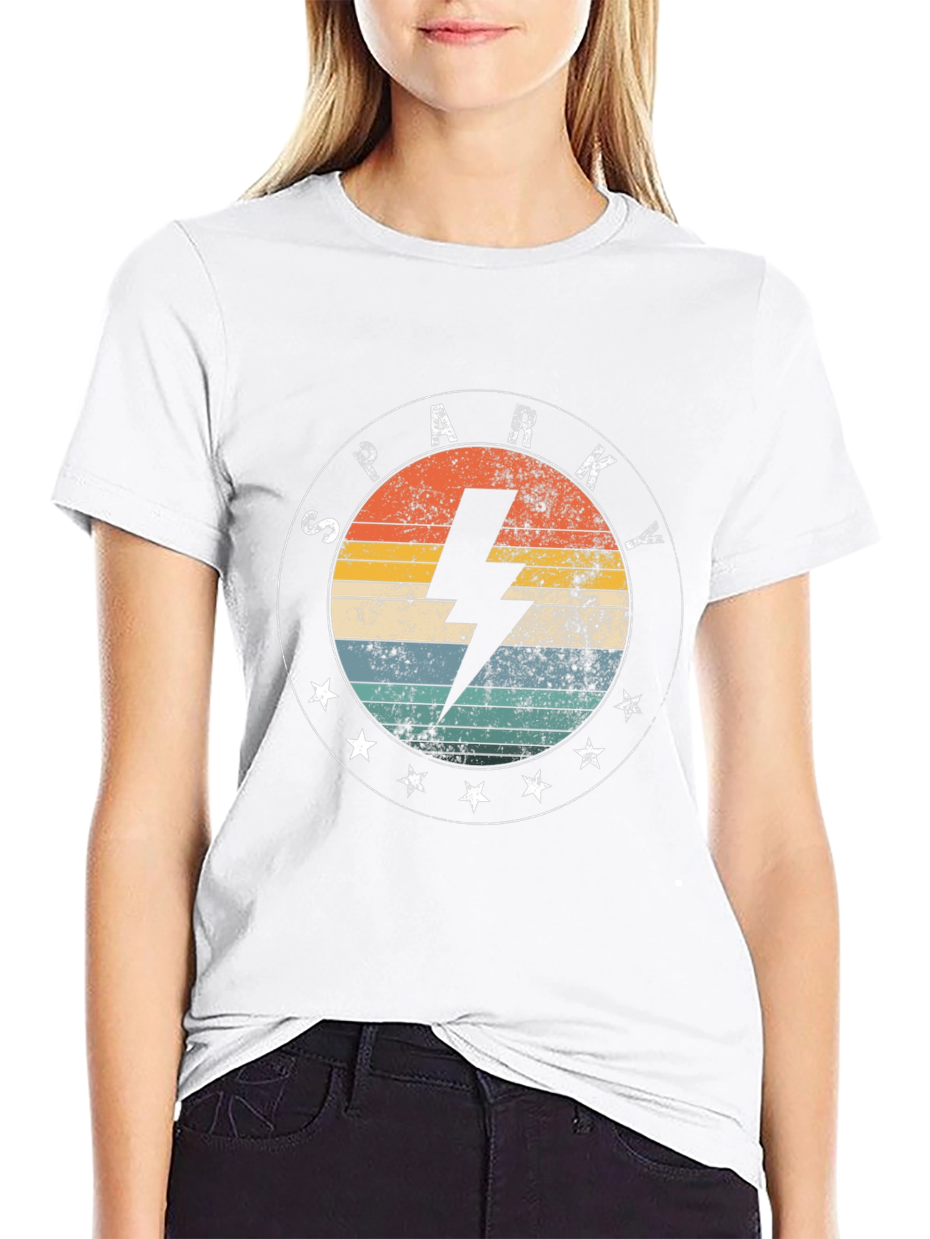 Retro Sparky Bolt Tee