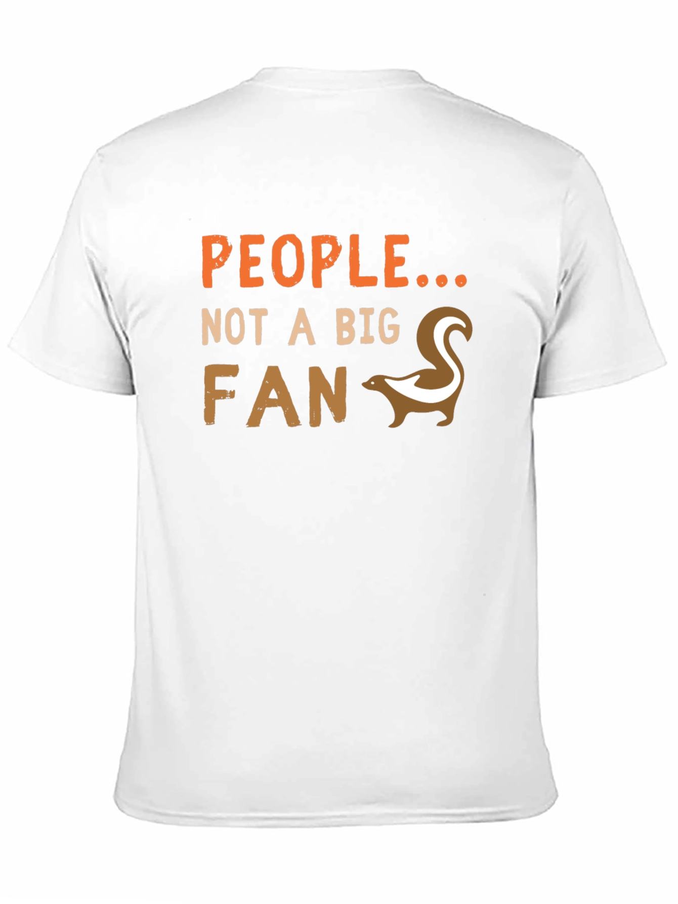 People Not A Big Fan Skunk Graphic Tee