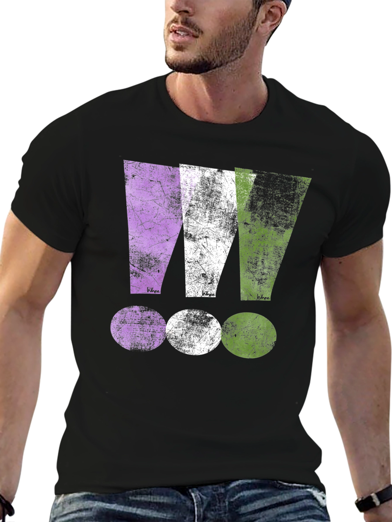 Grunge Exclamation Point T-Shirt