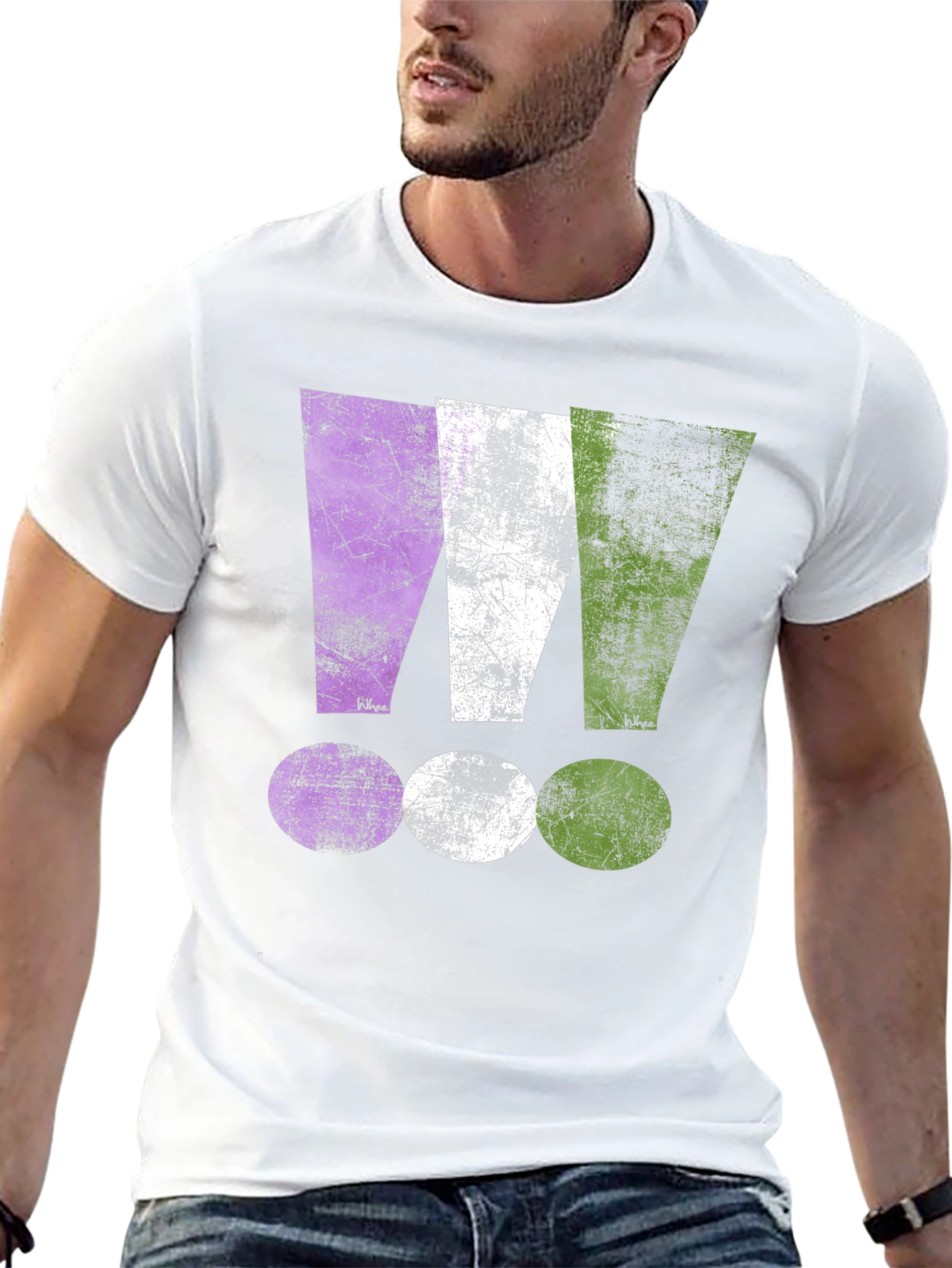 Grunge Exclamation Point T-Shirt