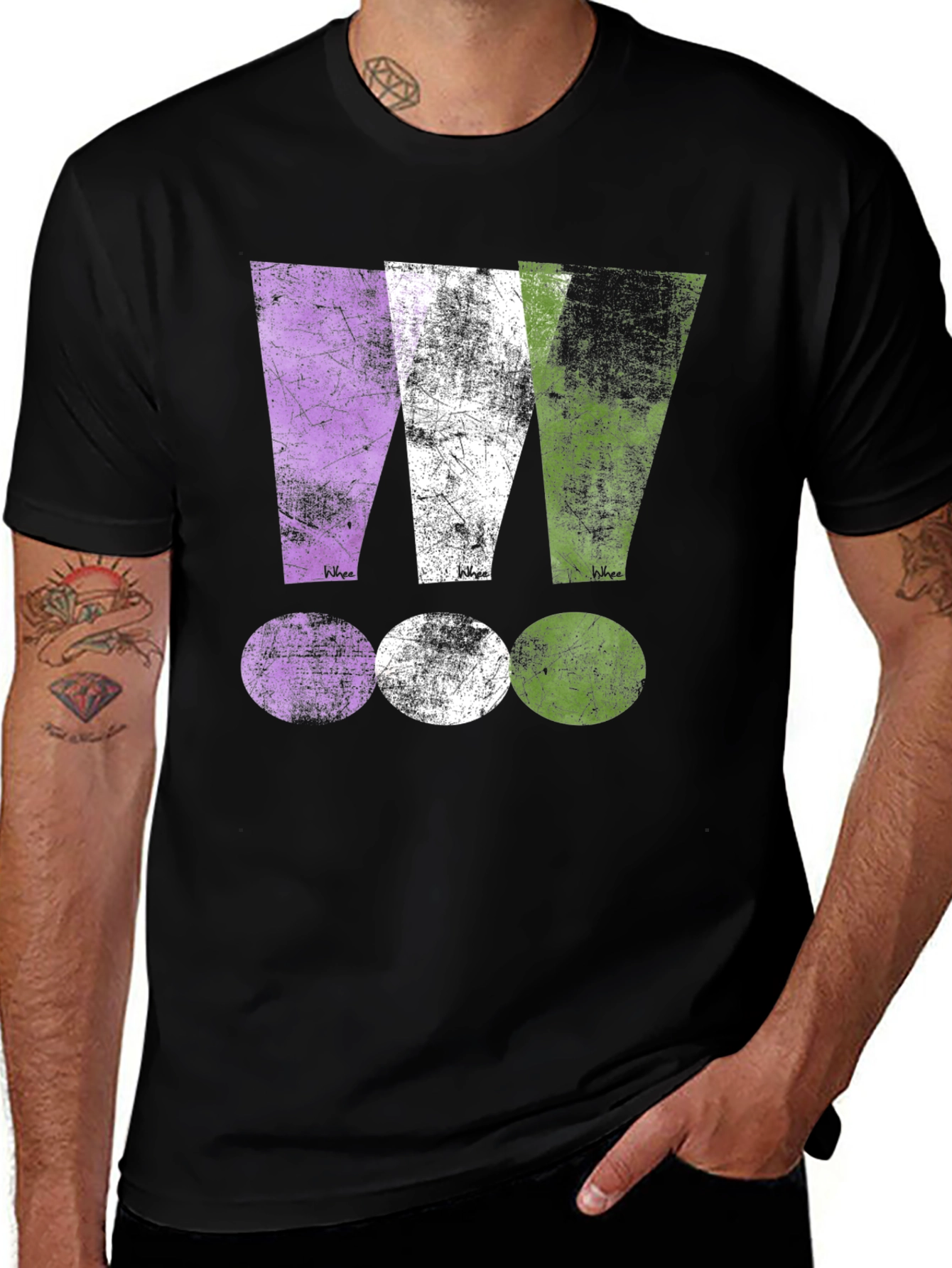 Grunge Exclamation Point T-Shirt