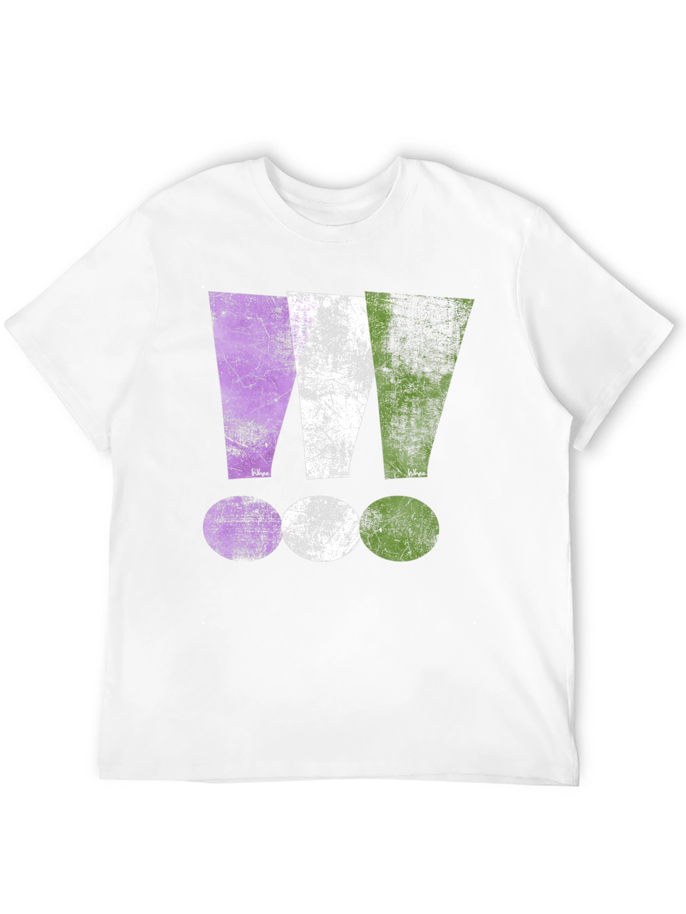 Grunge Exclamation Point T-Shirt