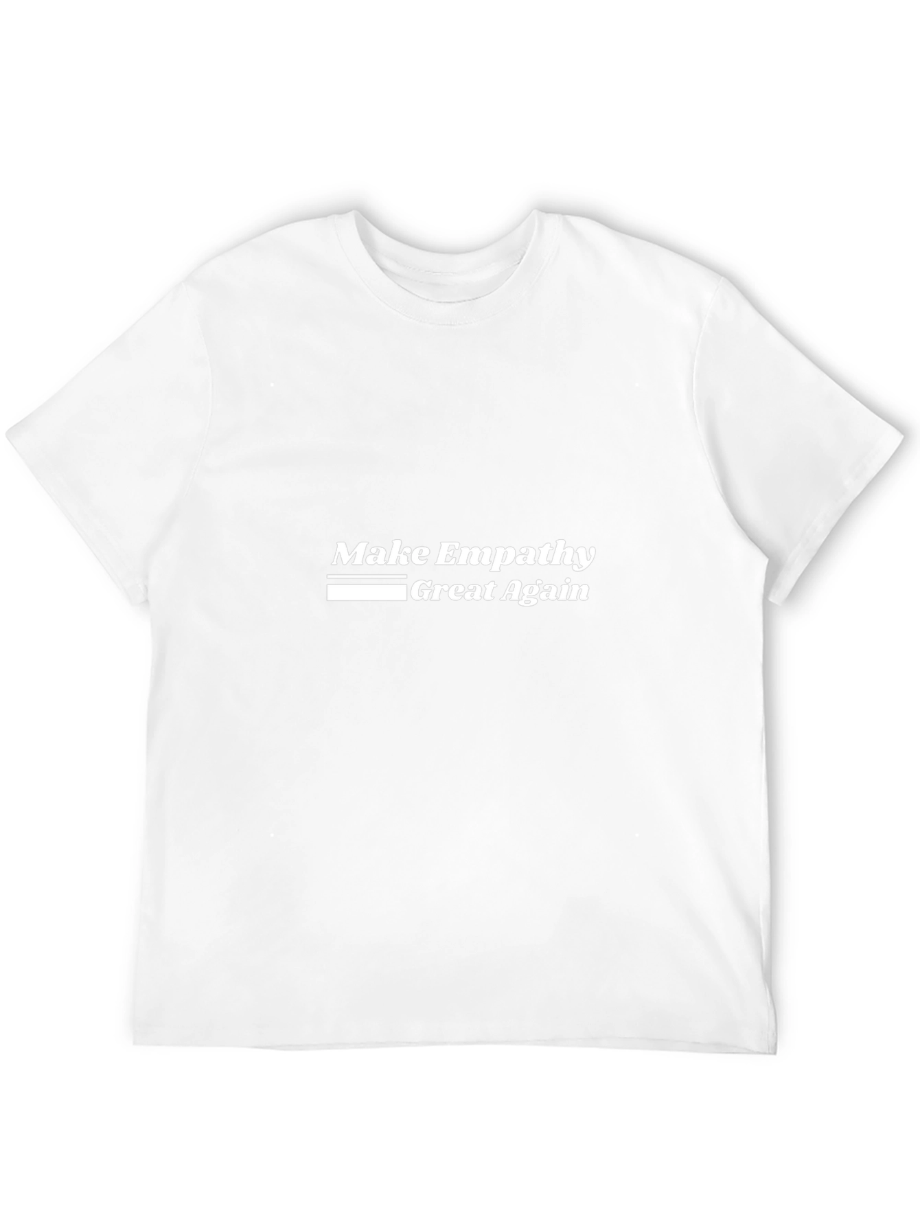 Make Empathy Great Again Black T-Shirt