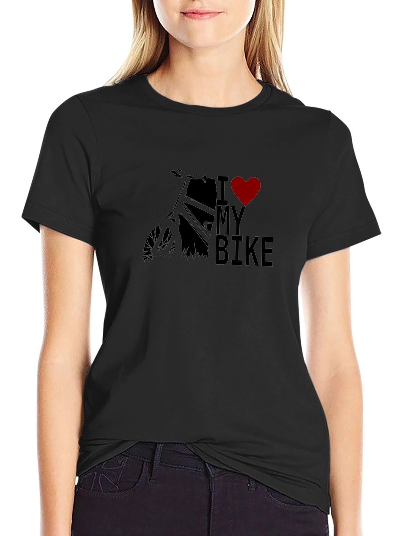 I Love My Bike Graphic Tee