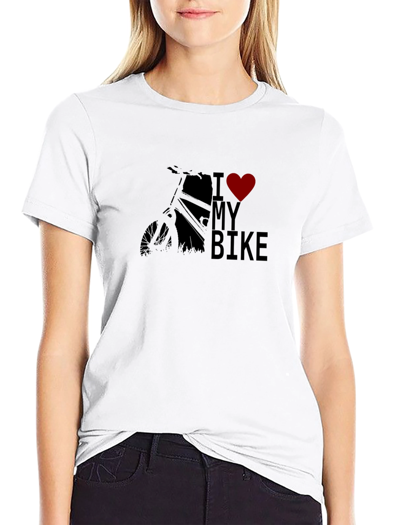I Love My Bike Graphic Tee