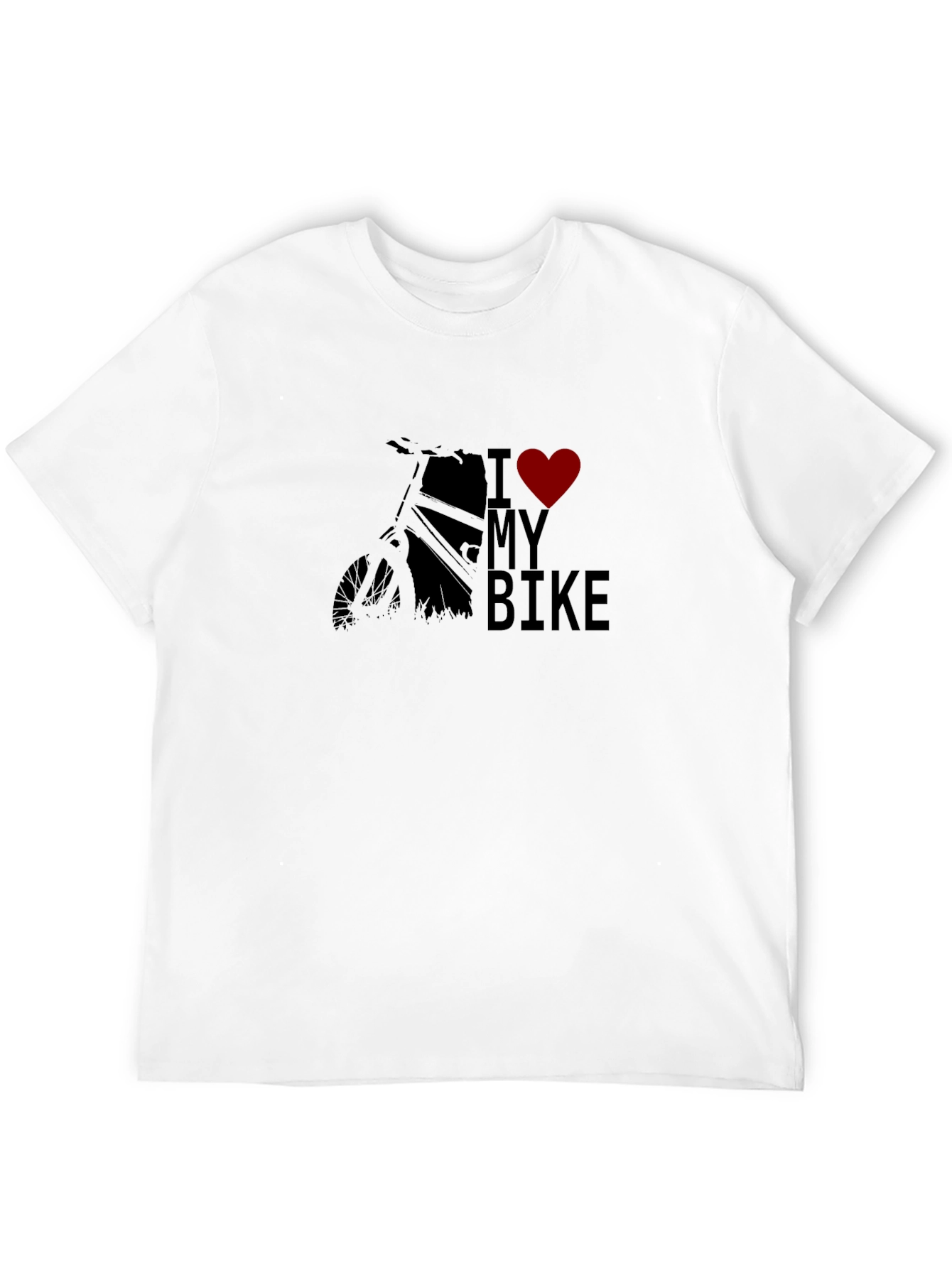 I Love My Bike Graphic Tee