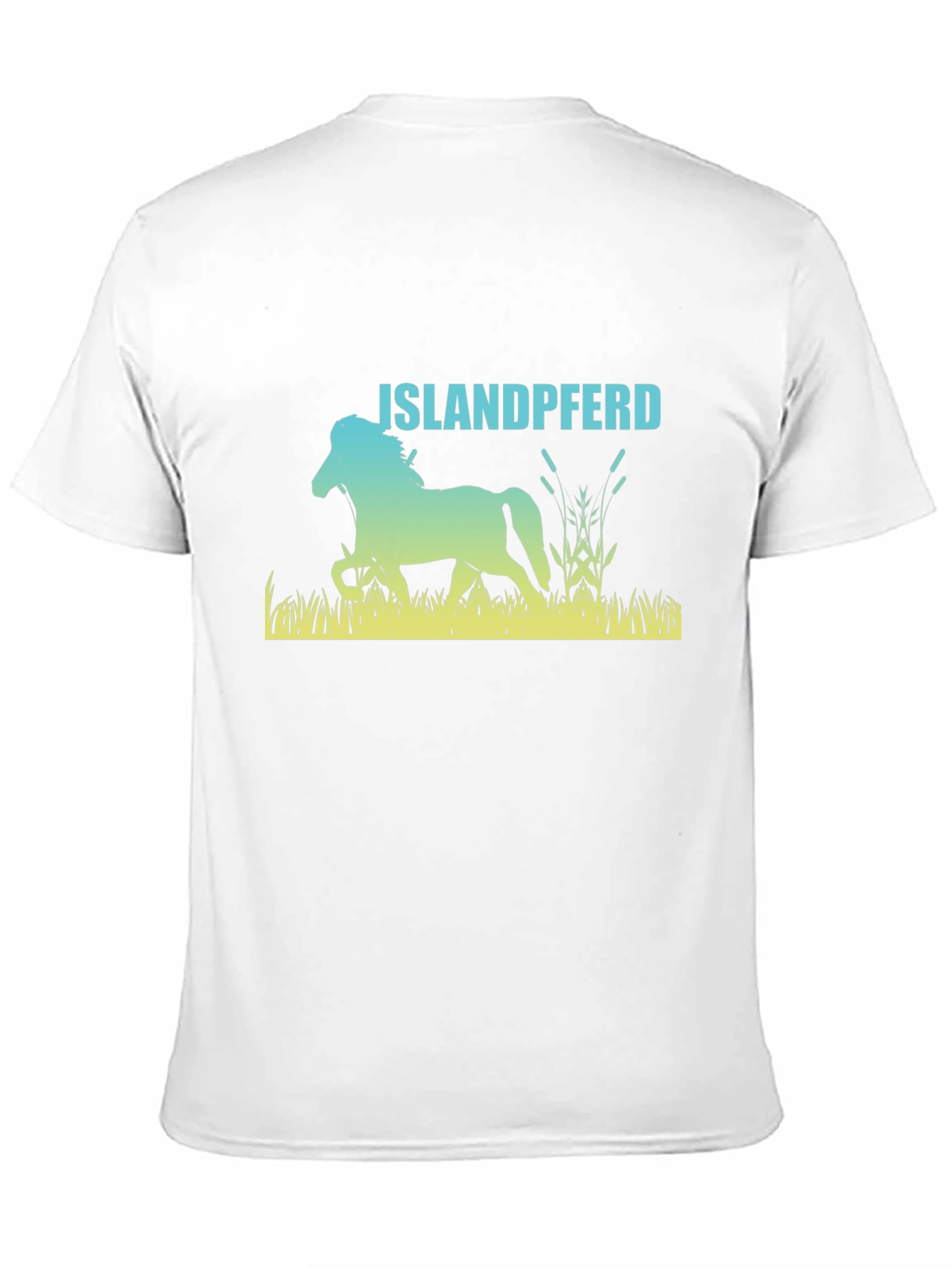 Islandpferd Horse Silhouette Graphic Tee