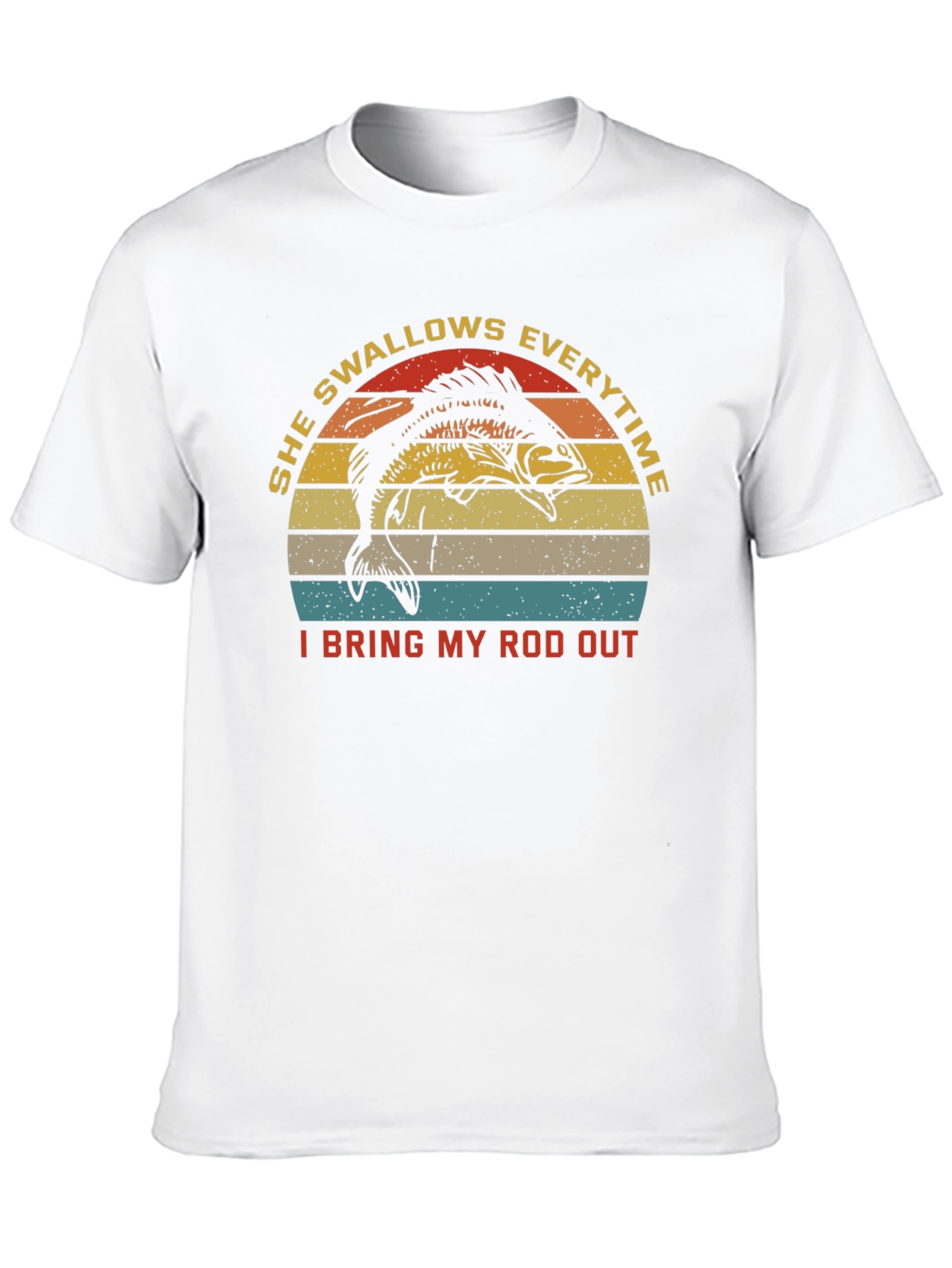 She Swallows Everytime Fishing T-Shirt
