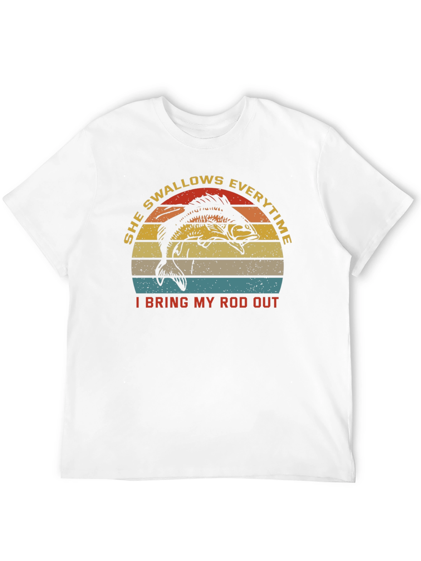 She Swallows Everytime Fishing T-Shirt