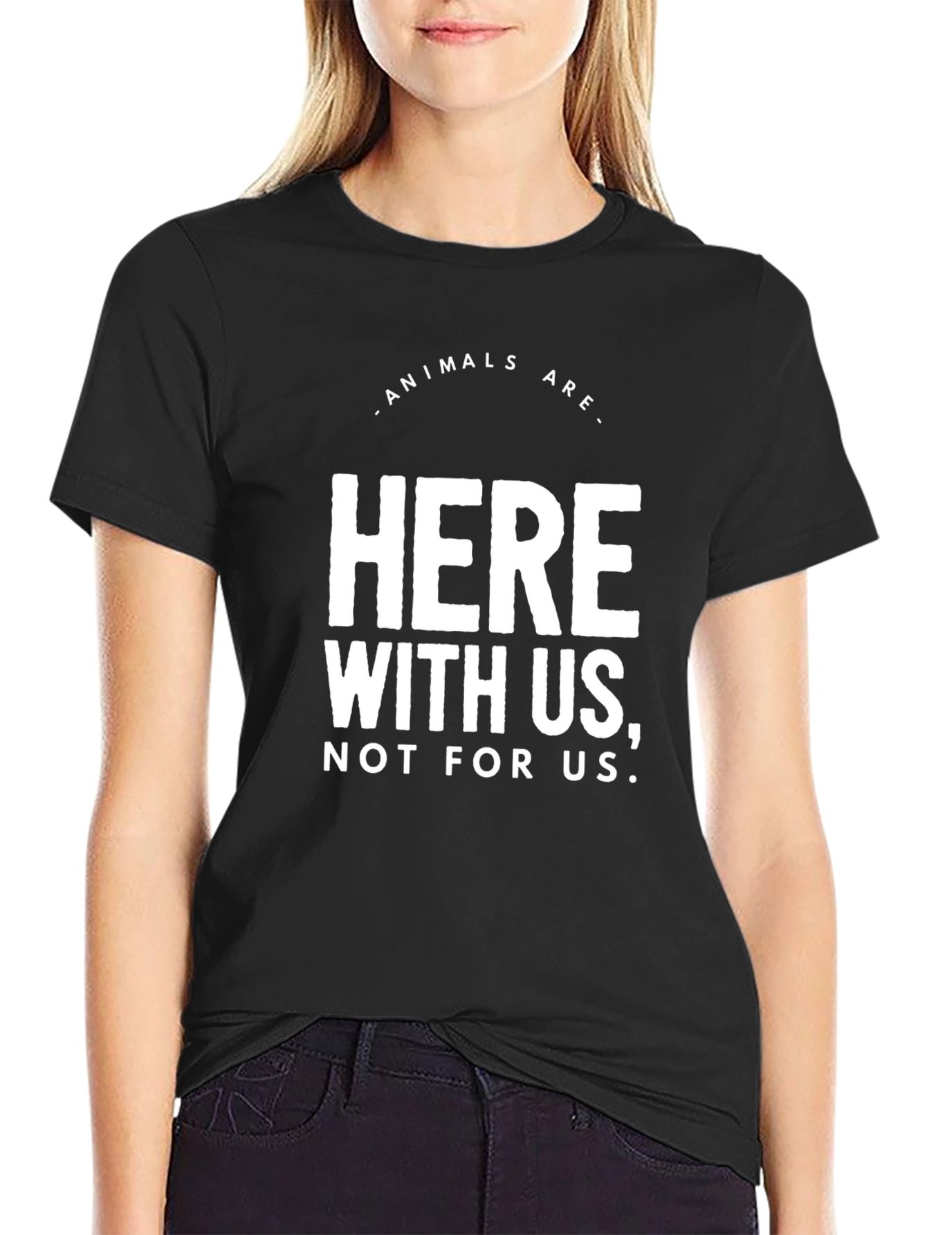 Animals Are Here With Us Graphic Tee