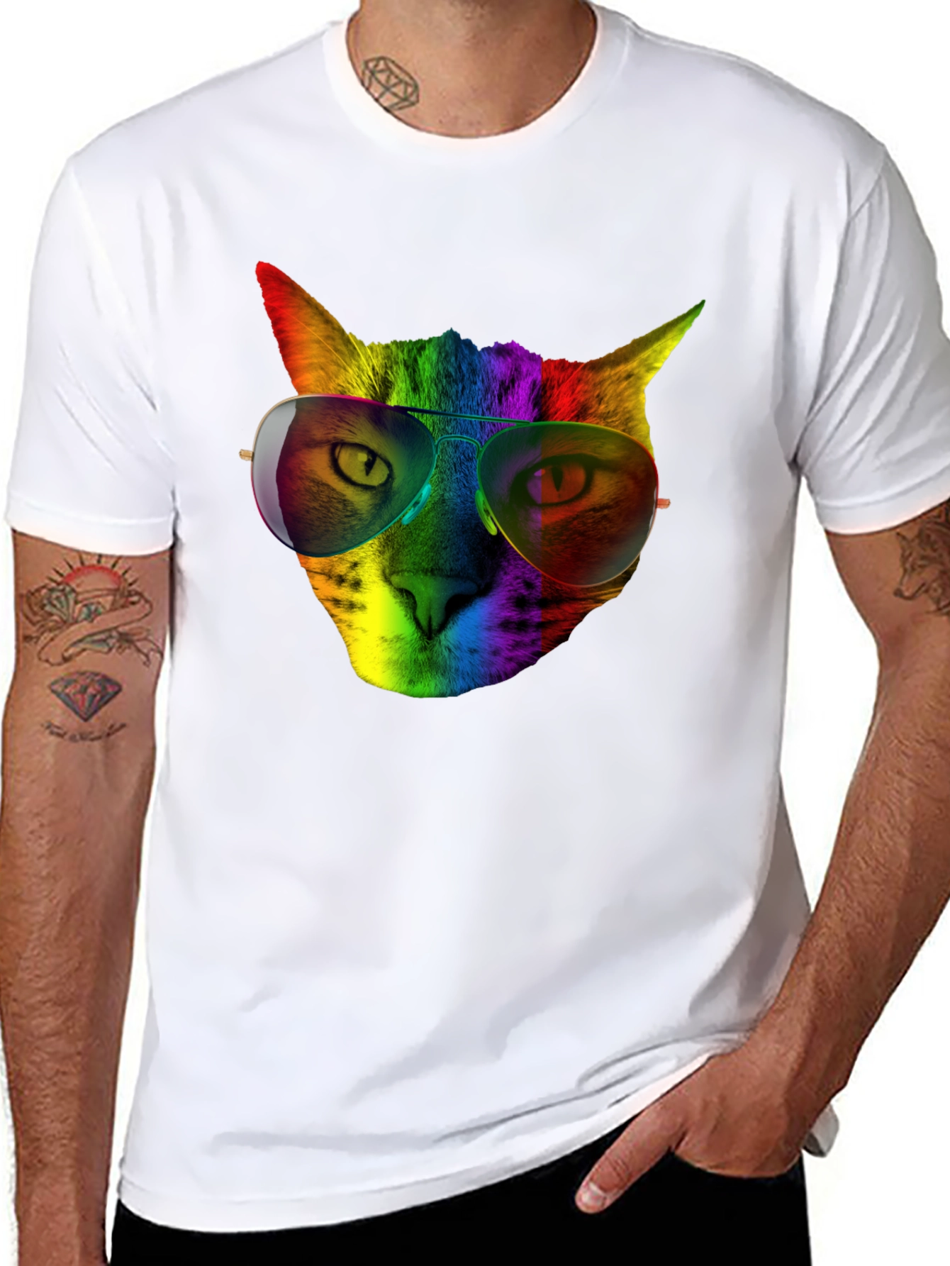 Rainbow Cat T-Shirt
