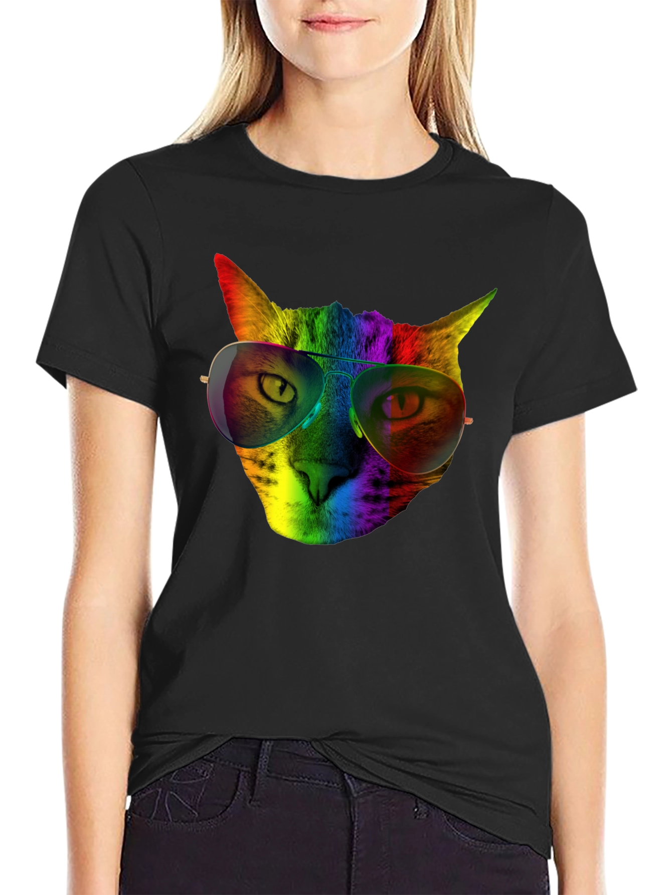 Rainbow Cat T-Shirt