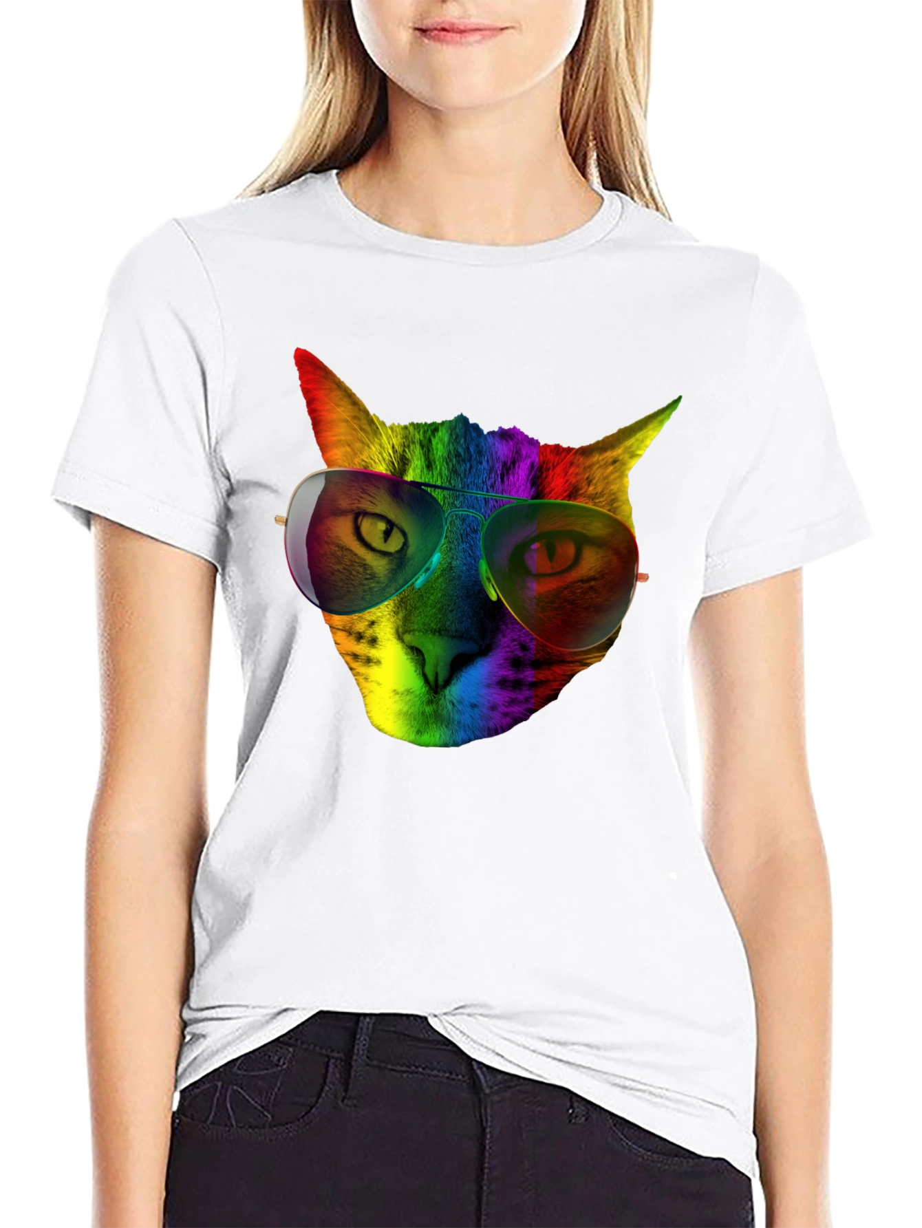 Rainbow Cat T-Shirt