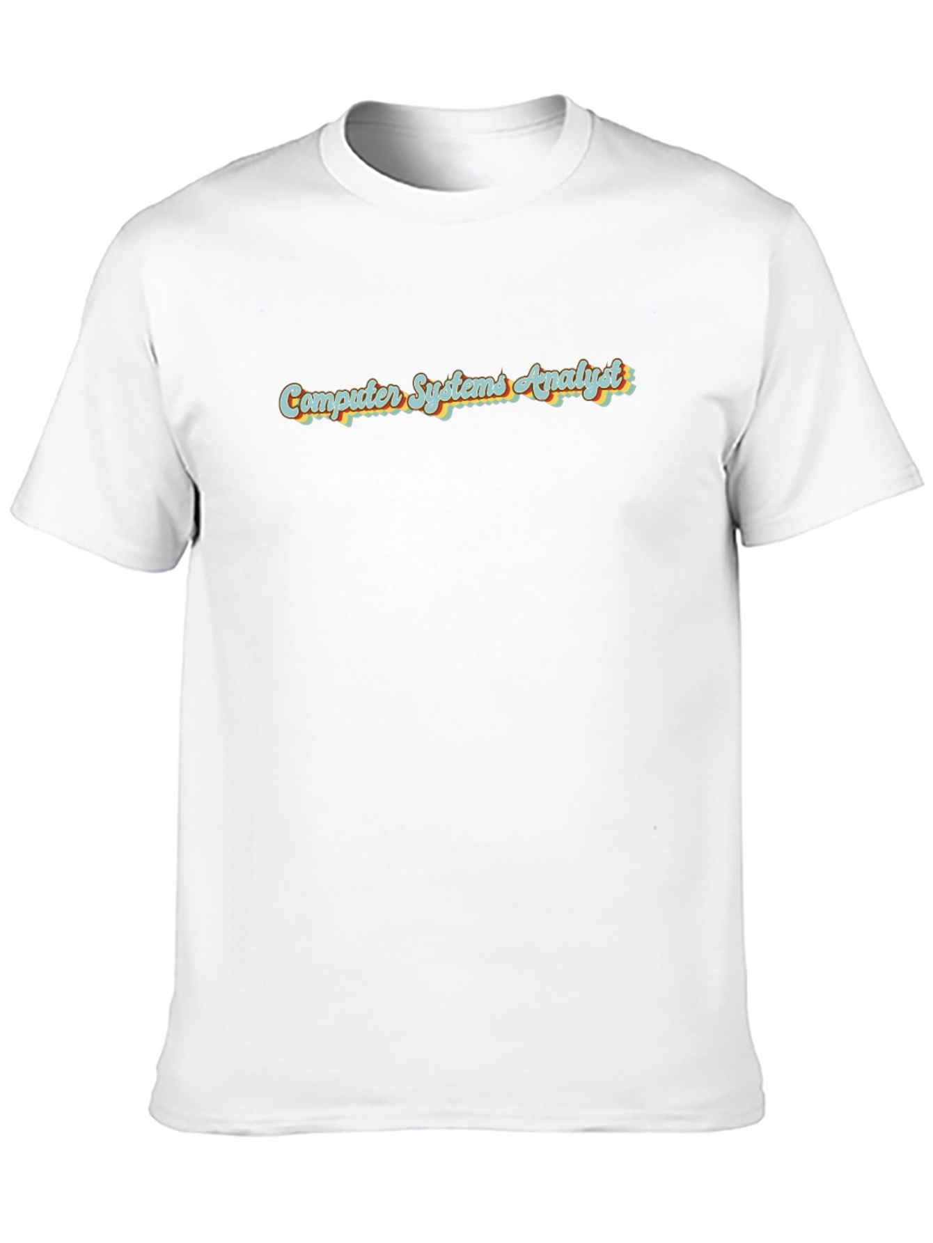 Computer Systems Analyst Retro Graphic Tee