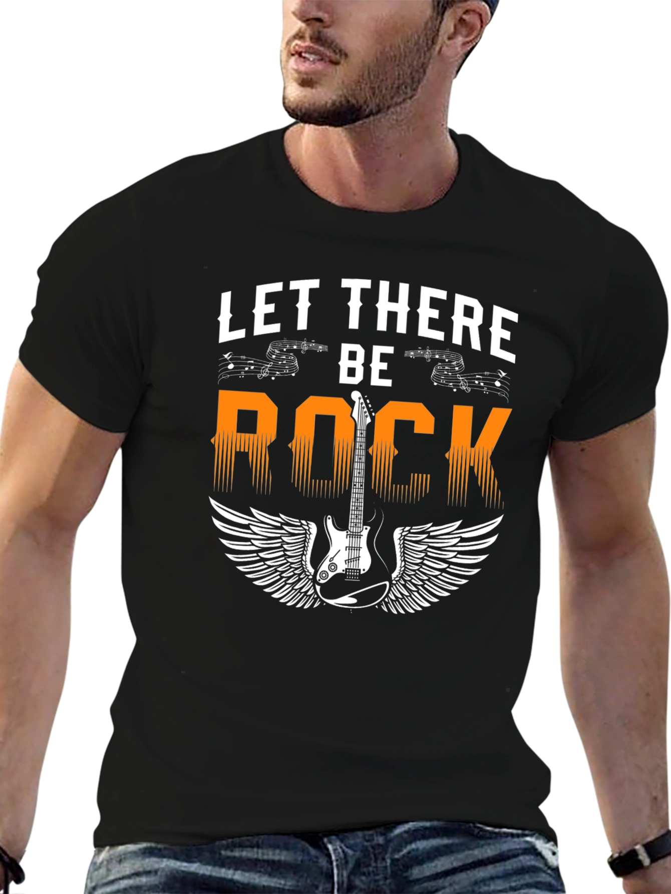 Let There Be Rock Graphic T-Shirt