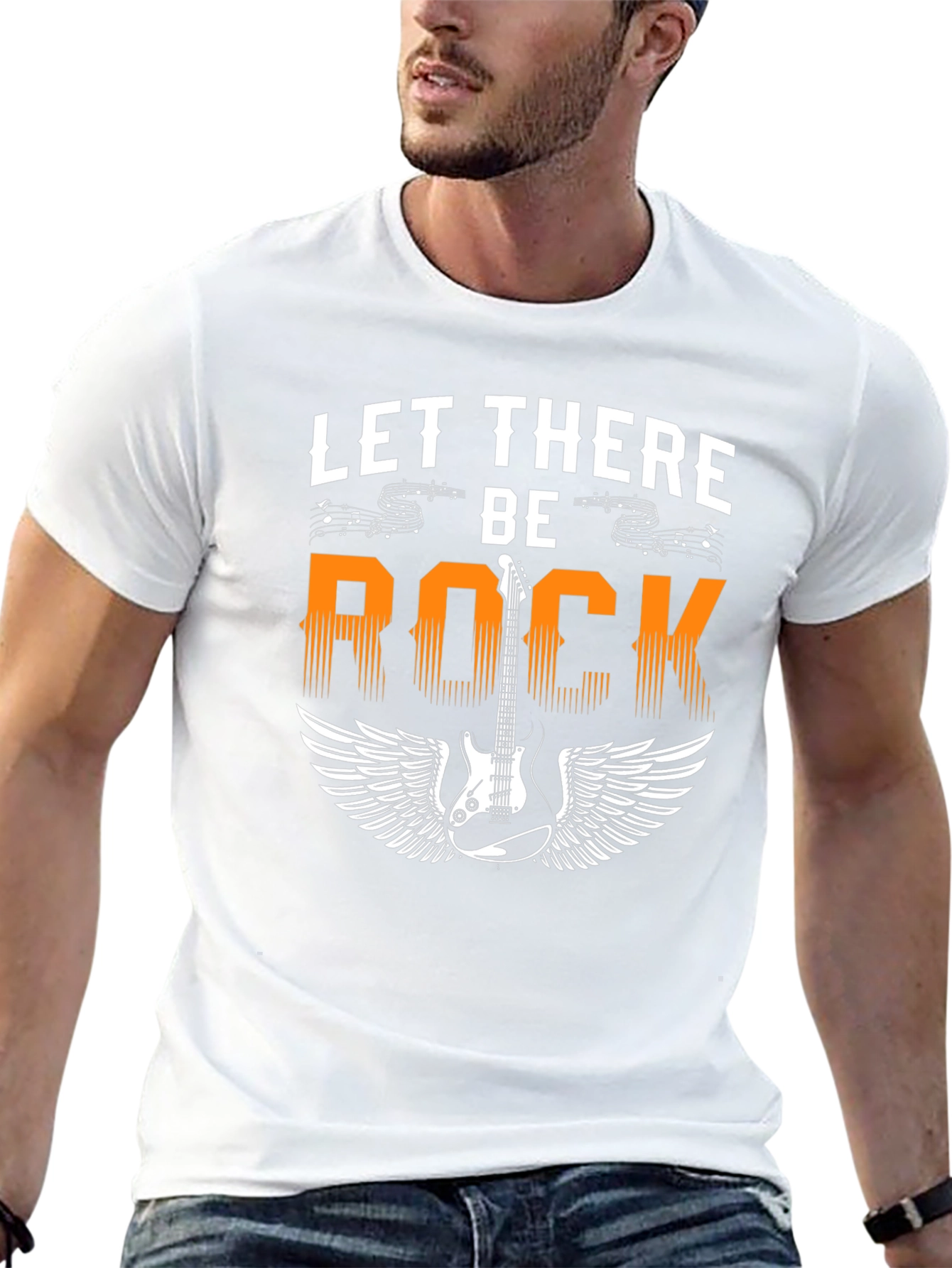 Let There Be Rock Graphic T-Shirt