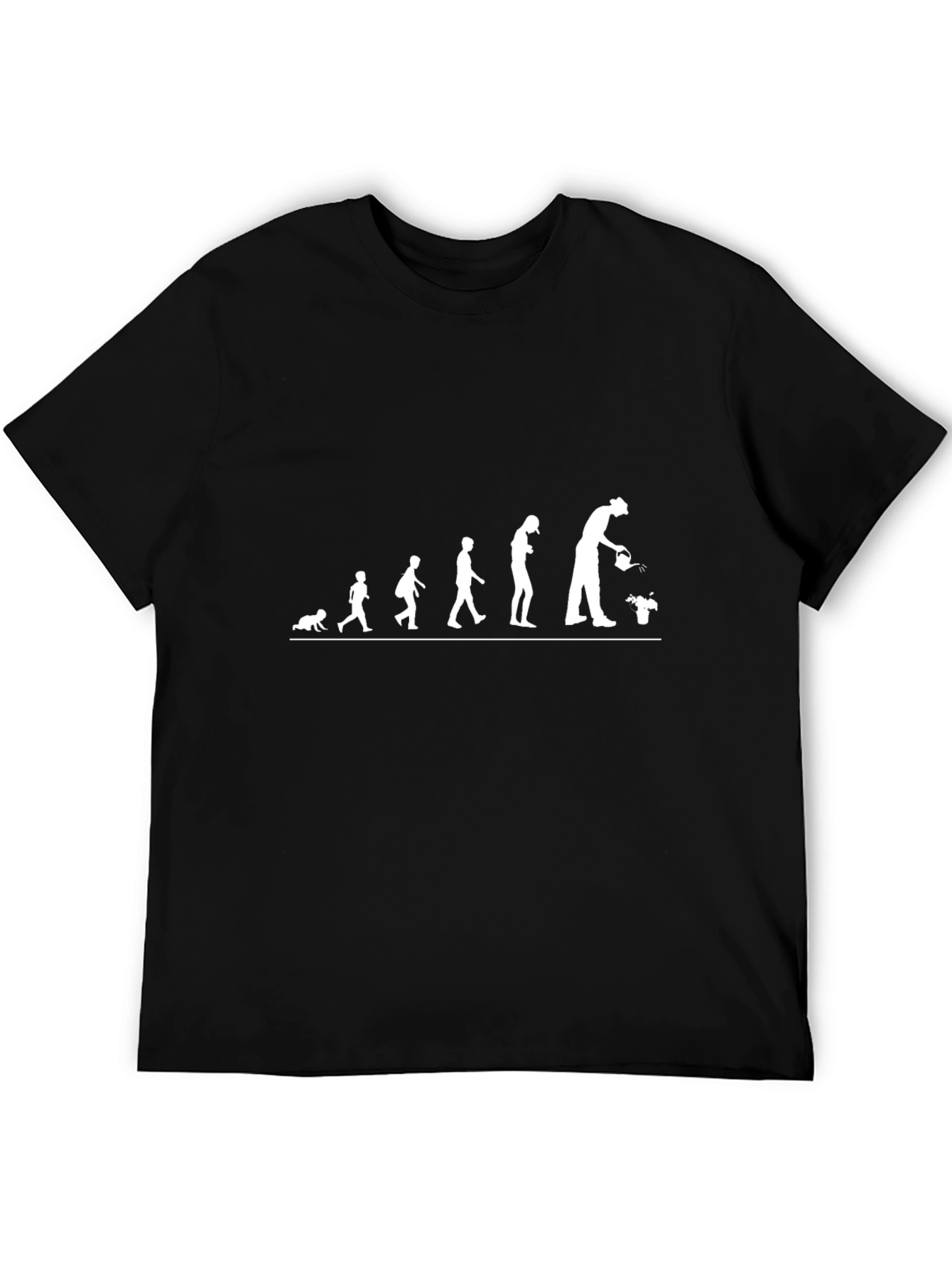 Gardener Evolution Graphic T-Shirt - Black